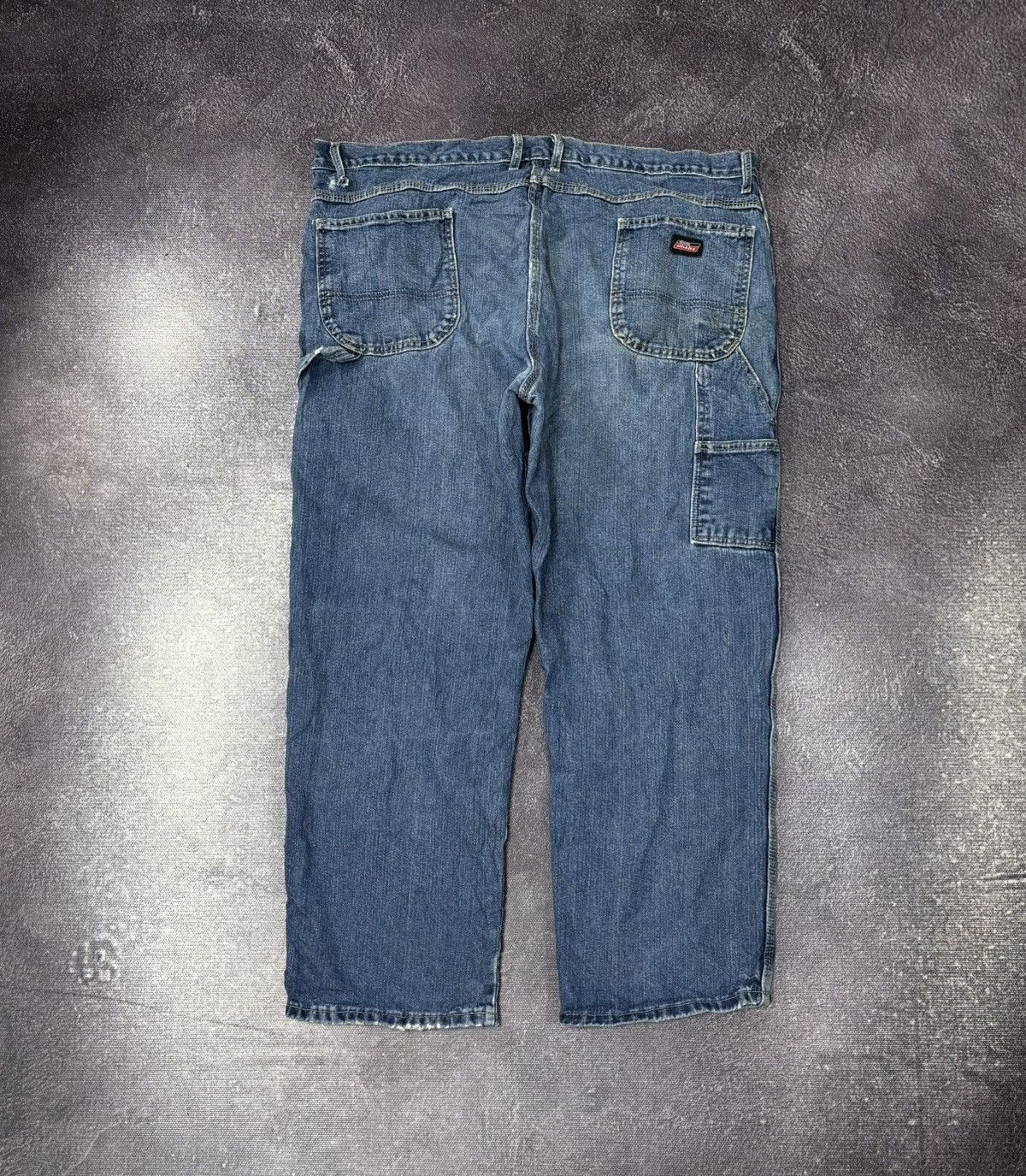 Dickies Vintage Dickies Relaxed Fit USA Blue Work Denim Baggy Jeans Size US 44 / EU 60 - 1 Thumbnail
