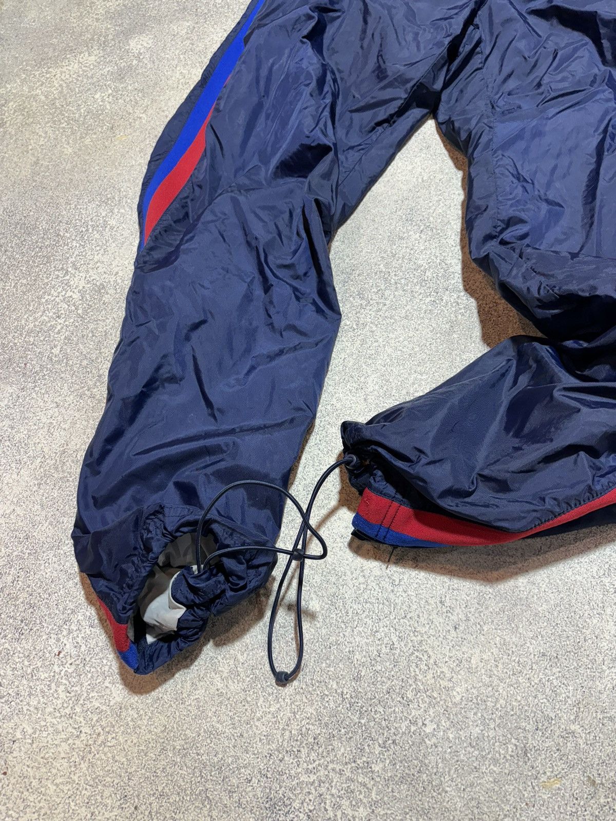 Nike × Vintage 00s Nike Vintage Drill Pants Small Logo Y2K Size US 38 / EU 54 - 5 Thumbnail