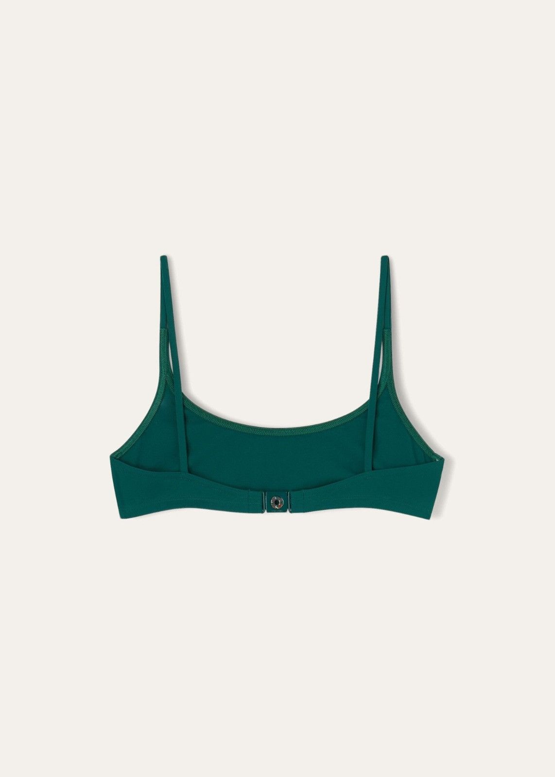 Loro Piana o1srvl11e0125 FAM7062 Bandeau Marine Jersey Top in Green Size L / US 10 / IT 46 - 2 Thumbnail