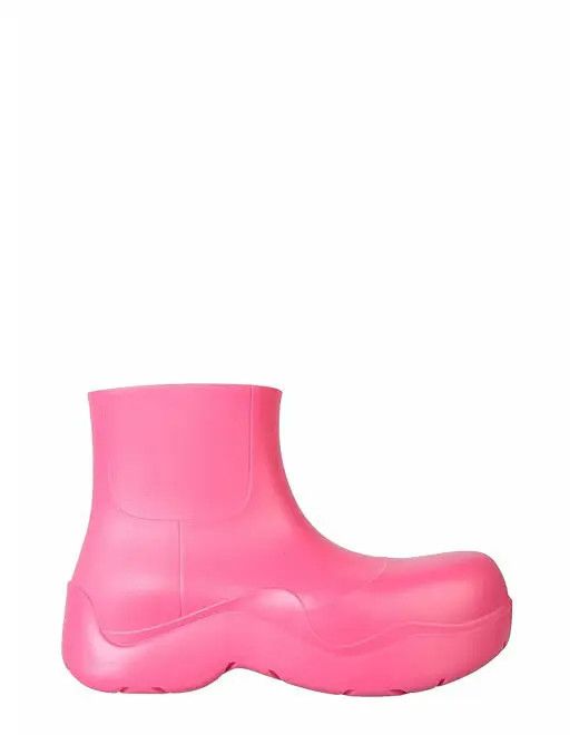 Bottega Veneta o1bcso1str0924 Puddle Ankle Boot in Pink Size US 10 / IT 40 - 1 Thumbnail