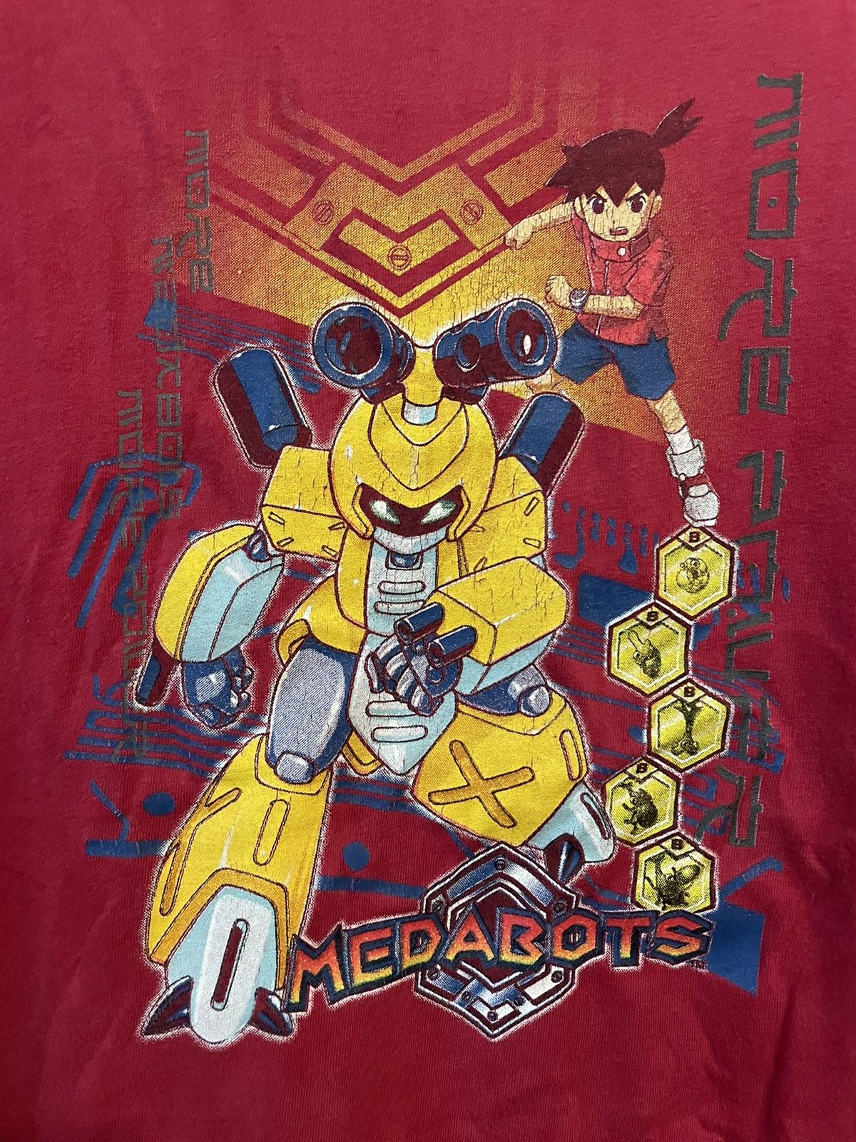 Anime × Vintage Very Rare Medabots Kabuto Tshirt Size US S / EU 44-46 / 1 - 2 Thumbnail