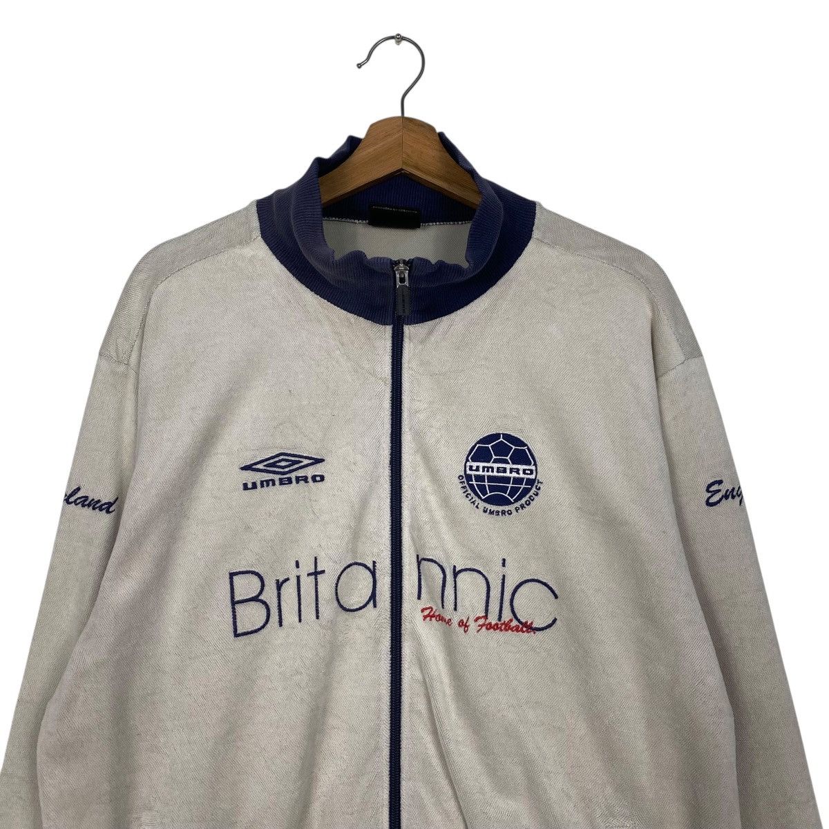 Umbro Vintage Umbro Britania tracktop Size US M / EU 48-50 / 2 - 2 Thumbnail