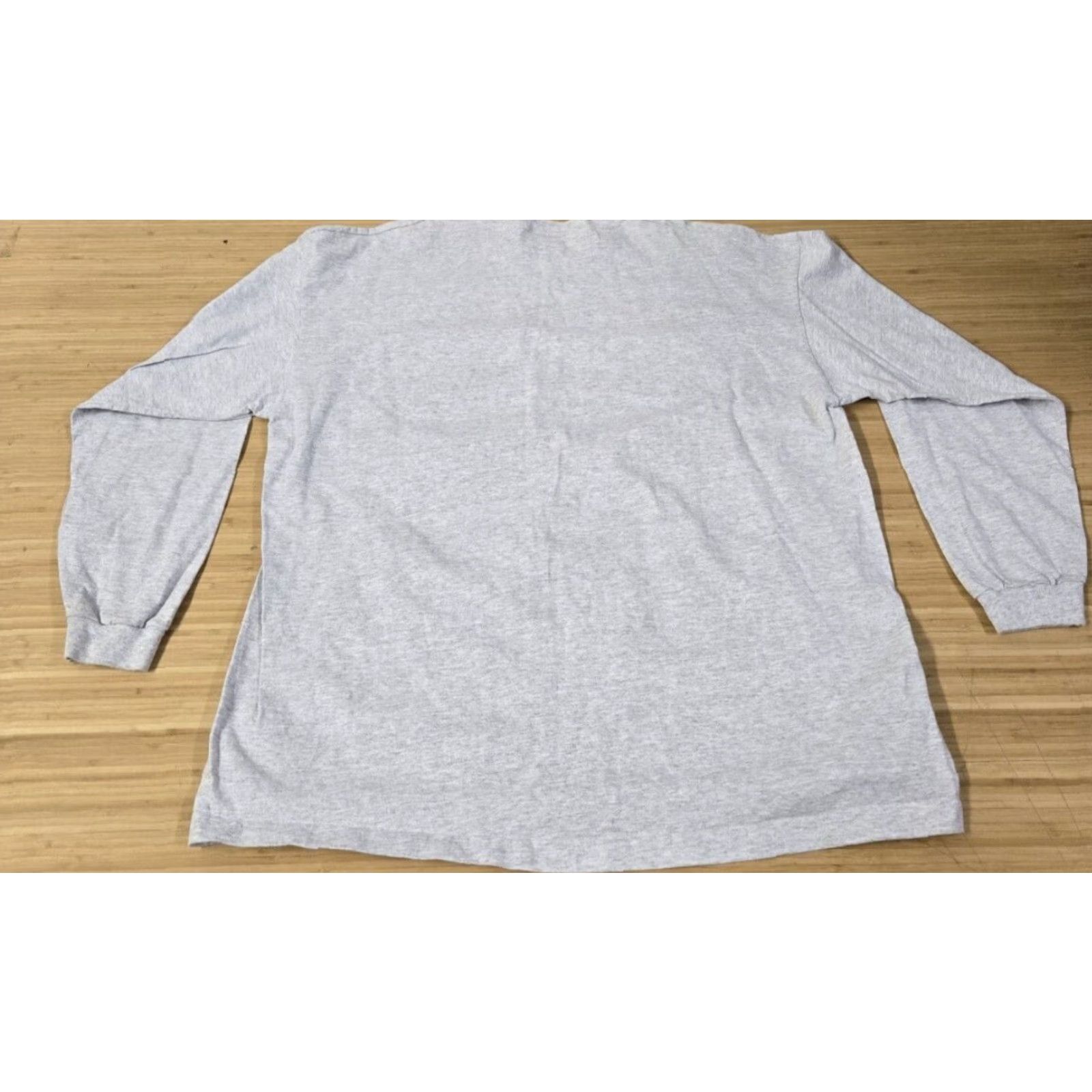Jansport VINTAGE Jansport Heavy T Shirt Northwestern Big Ten Champions 1995 Men's 2XL Gray Crew Neck Long Sleeve Cotton Logo University Heavyweight Shirt Size US XXL / EU 58 / 5 - 4 Thumbnail
