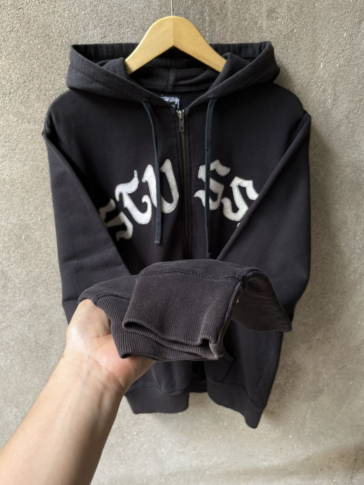 Stussy Vintage 2000s stussy zip hoodie Size US M / EU 48-50 / 2 - 4 Thumbnail