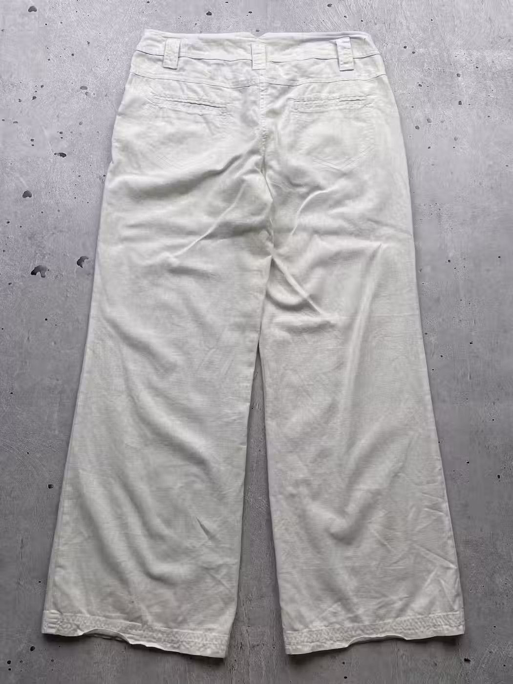 Other Vintage Wide Japanese Style Pants Size 30" / US 8 / IT 44 - 8 Thumbnail