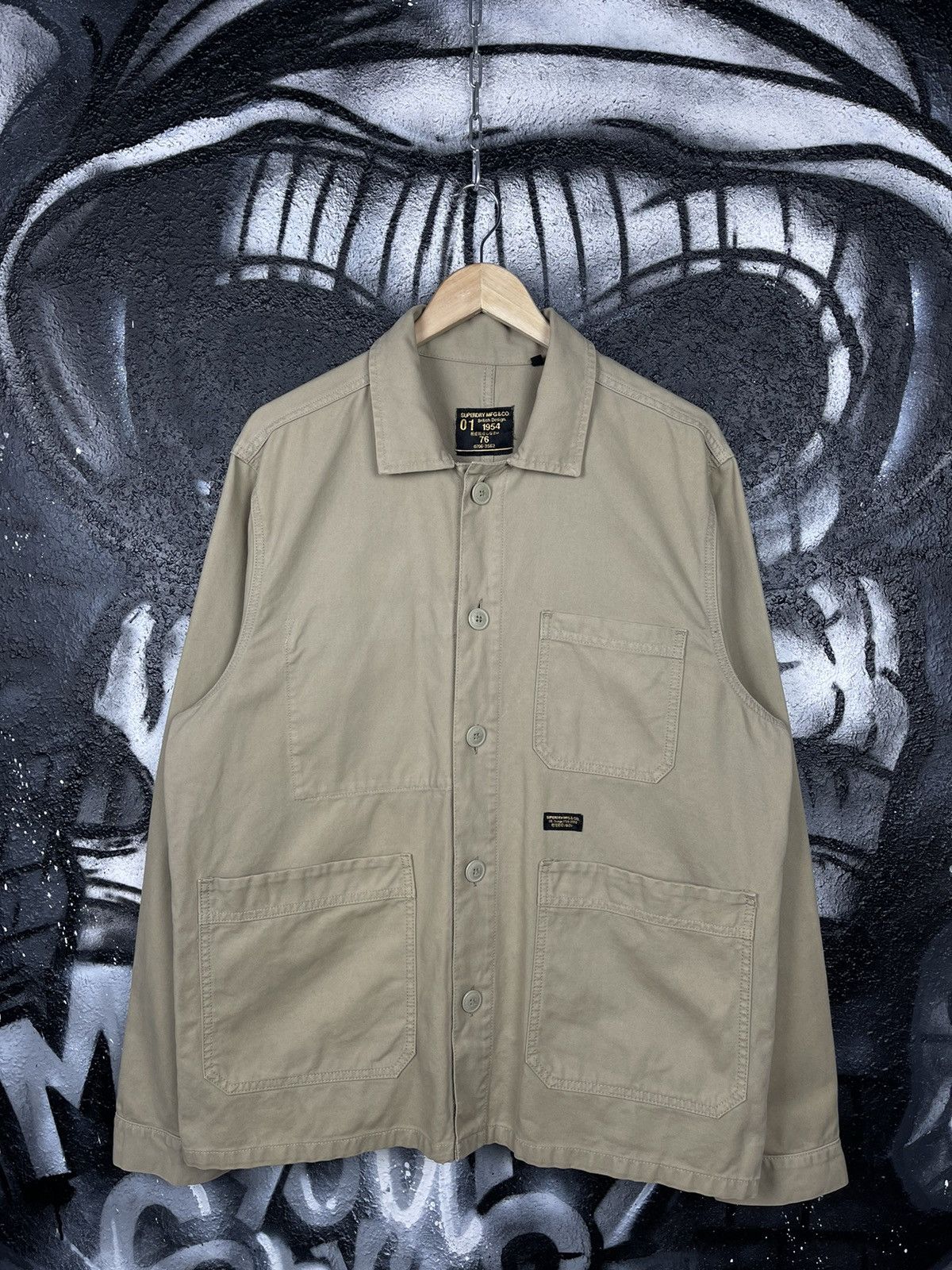 STOCK × Superdry SuperDry x Mfg&Co Utility Worker Jacket Men’s Size US L / EU 52-54 / 3 - 3 Thumbnail