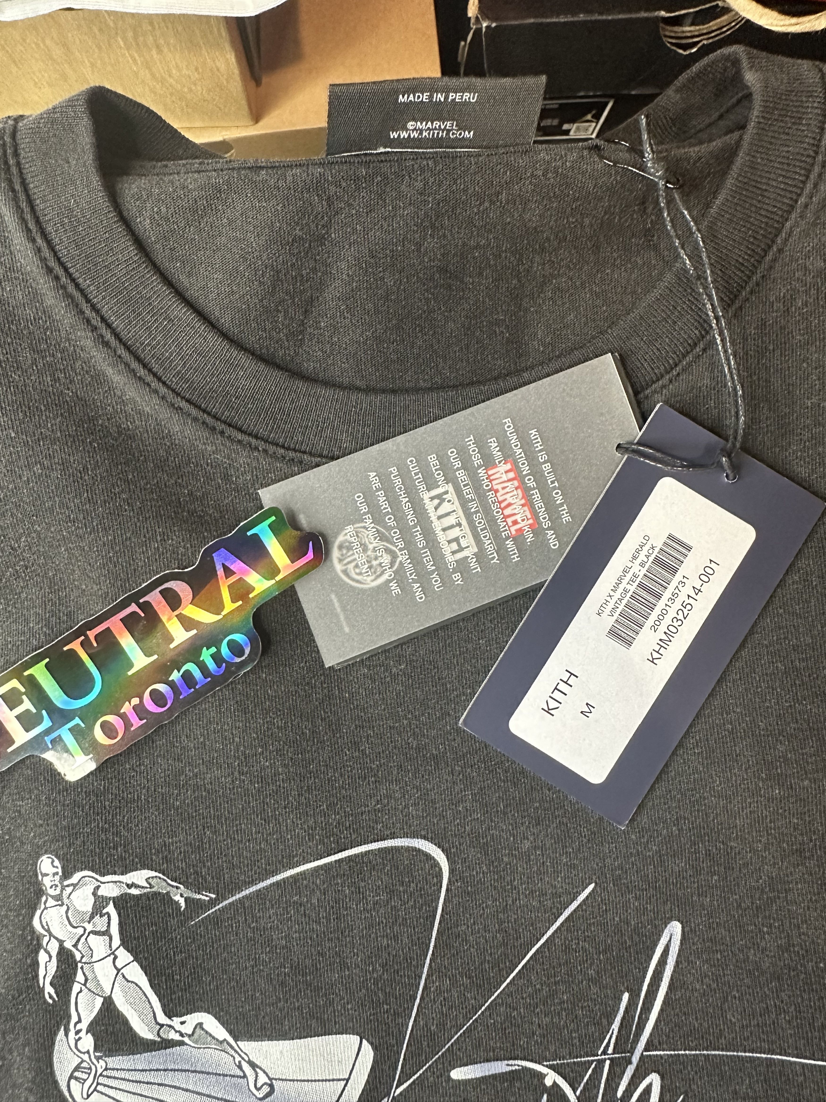 Kith × Marvel Comics Kith x Marvel Silver Surfer Herald Vintage Tee Size US M / EU 48-50 / 2 - 6 Thumbnail