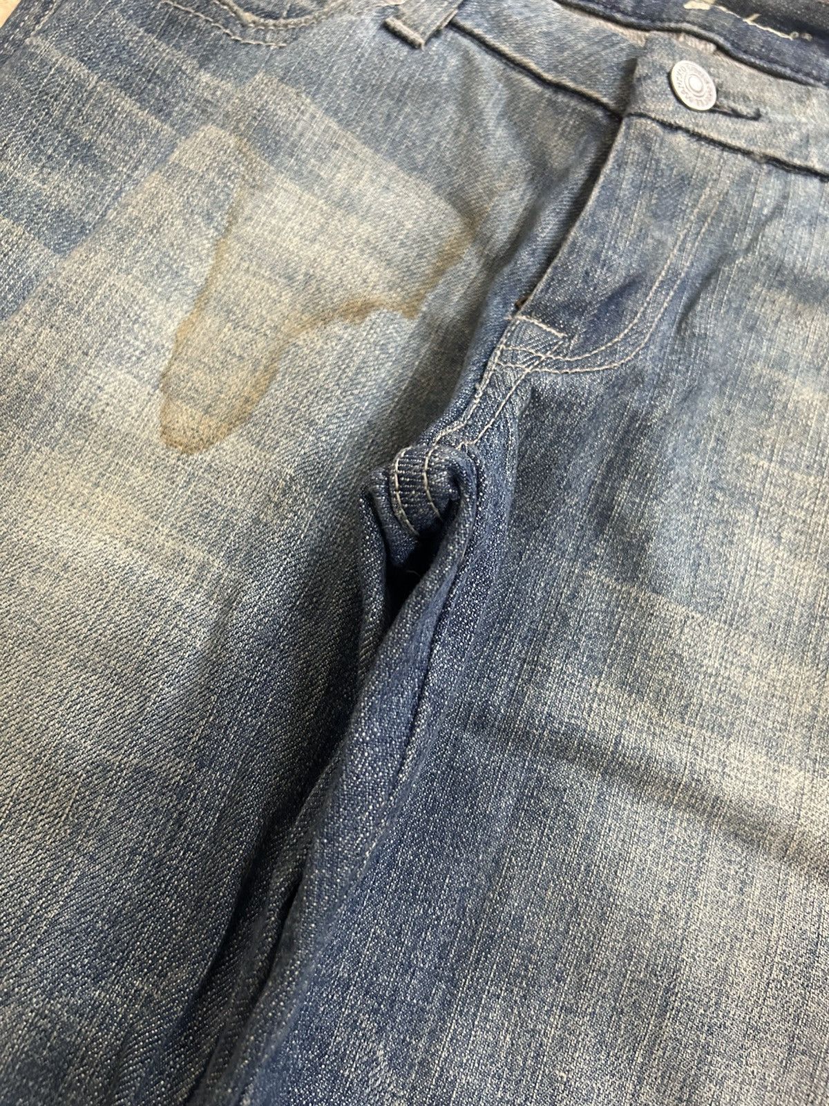 7 For All Mankind × Vintage Vintage 7 For All Mankind Denim Blue Wash Jeans Size US 29 - 15 Thumbnail