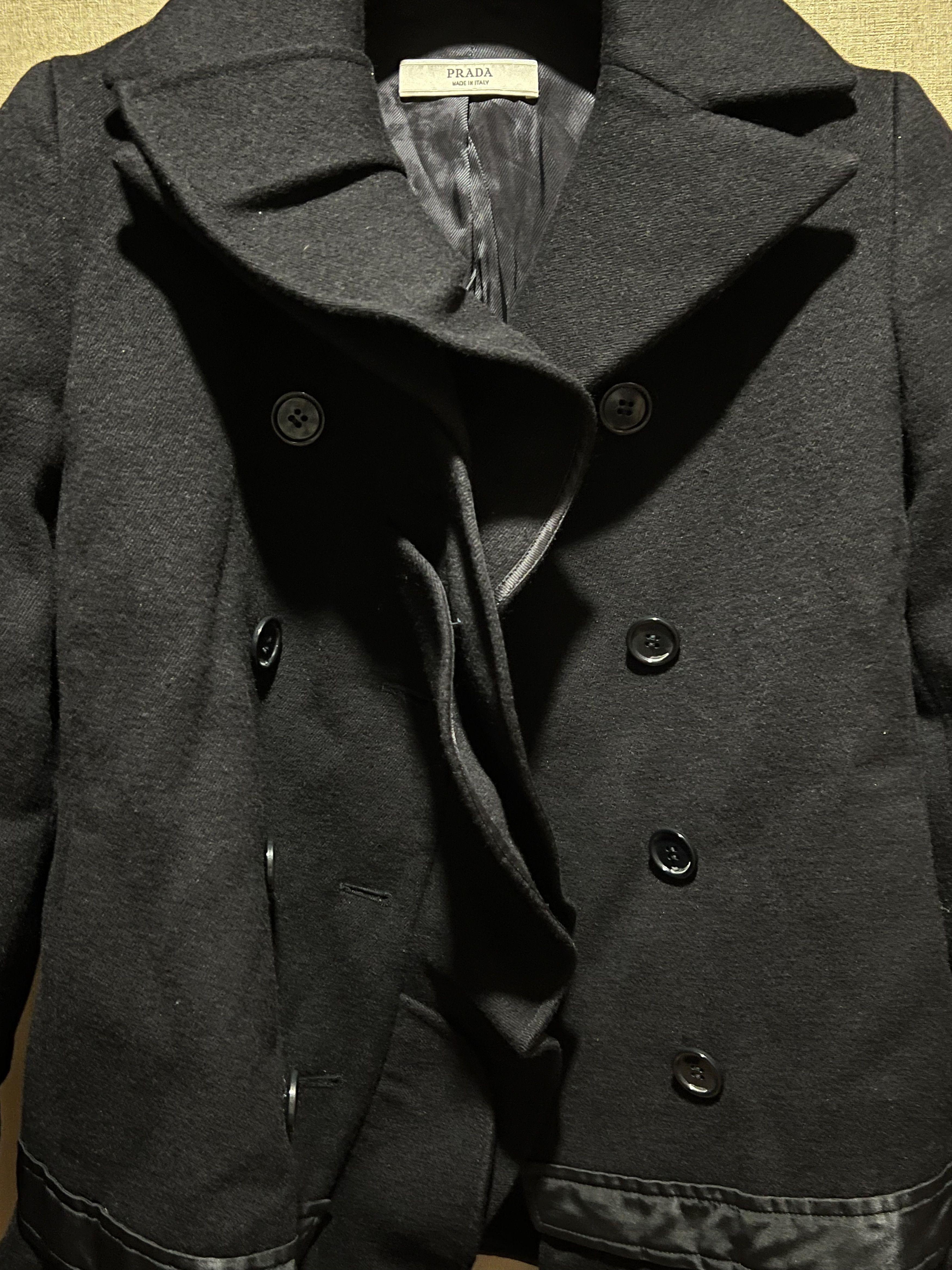 Prada PRADA 08fw Frill Virgin wool Short Coat Size XS / US 0-2 / IT 36-38 - 5 Thumbnail