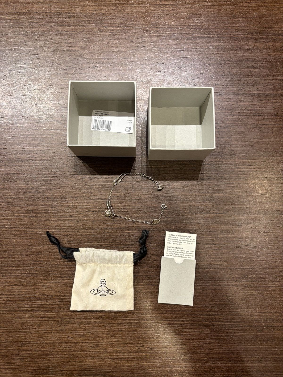 Vivienne Westwood Vivienne Westwood Paper Clip Bracelet Size ONE SIZE - 8 Thumbnail
