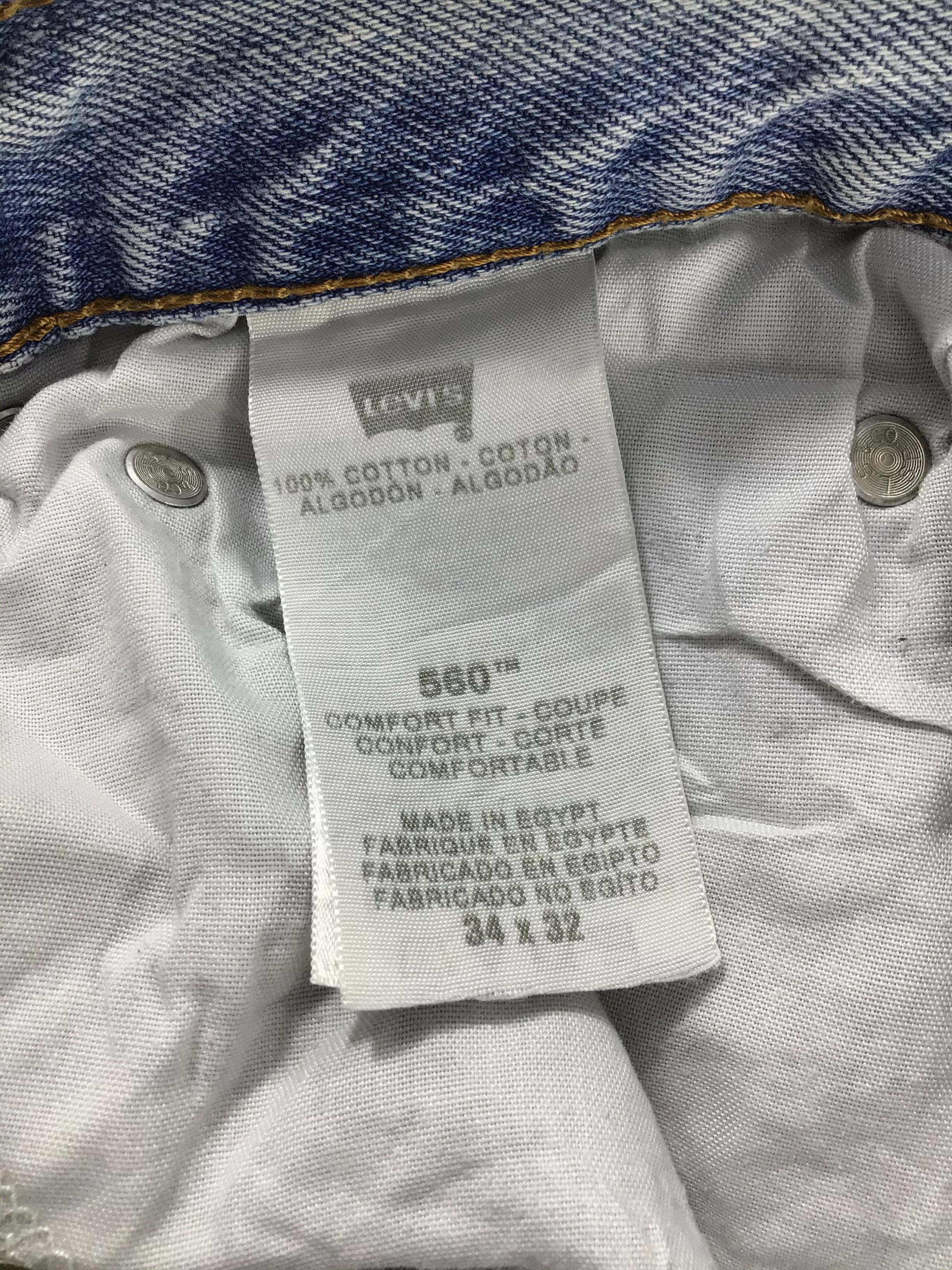 Levi's Vintage Levis 560 Jeans-JM517 Size US 33 - 10 Thumbnail