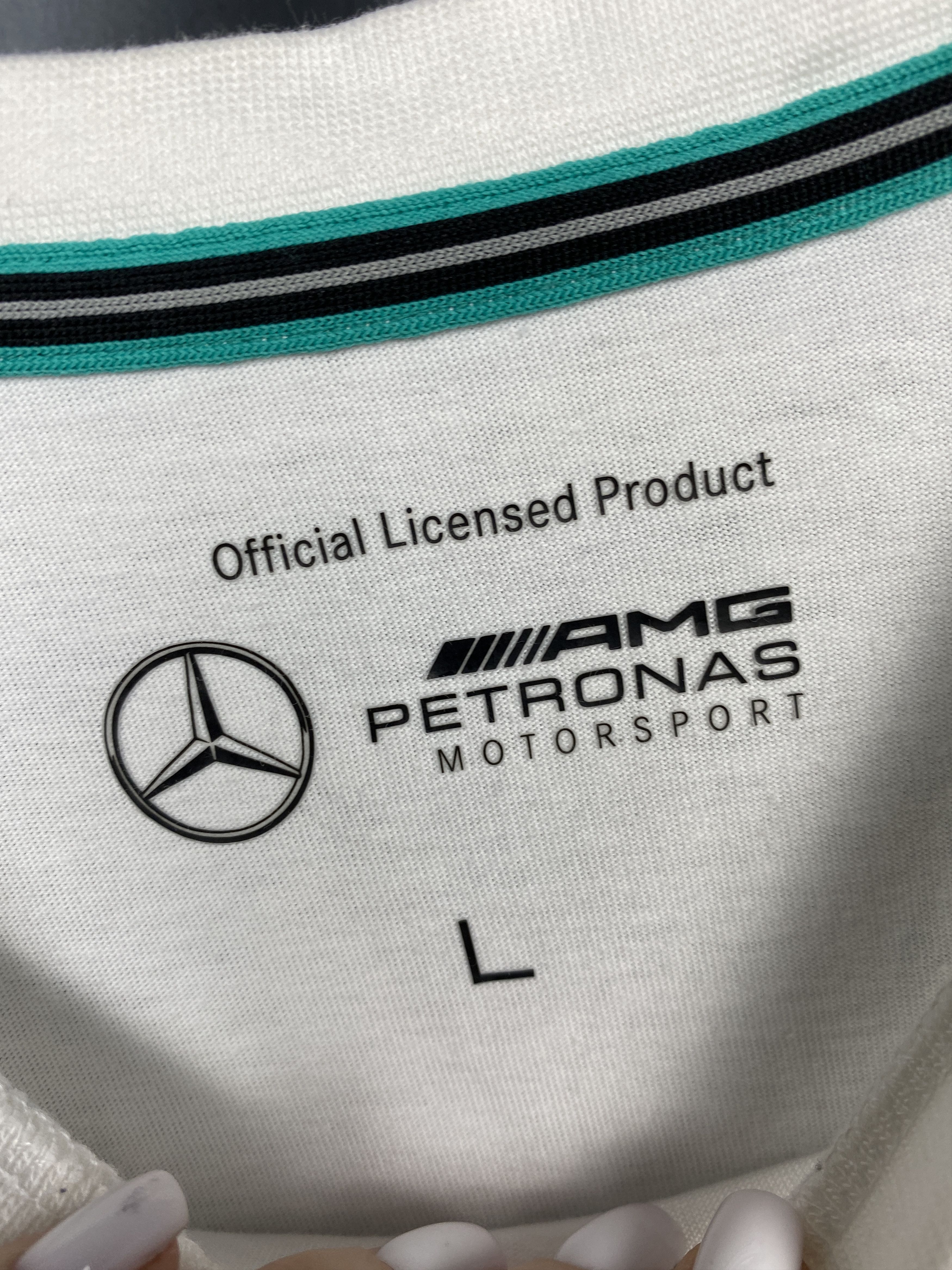 Mercedes-Benz Mercedes Benz AMG Petronas Formula 1 Mens T-Shirt Size US L / EU 52-54 / 3 - 5 Thumbnail