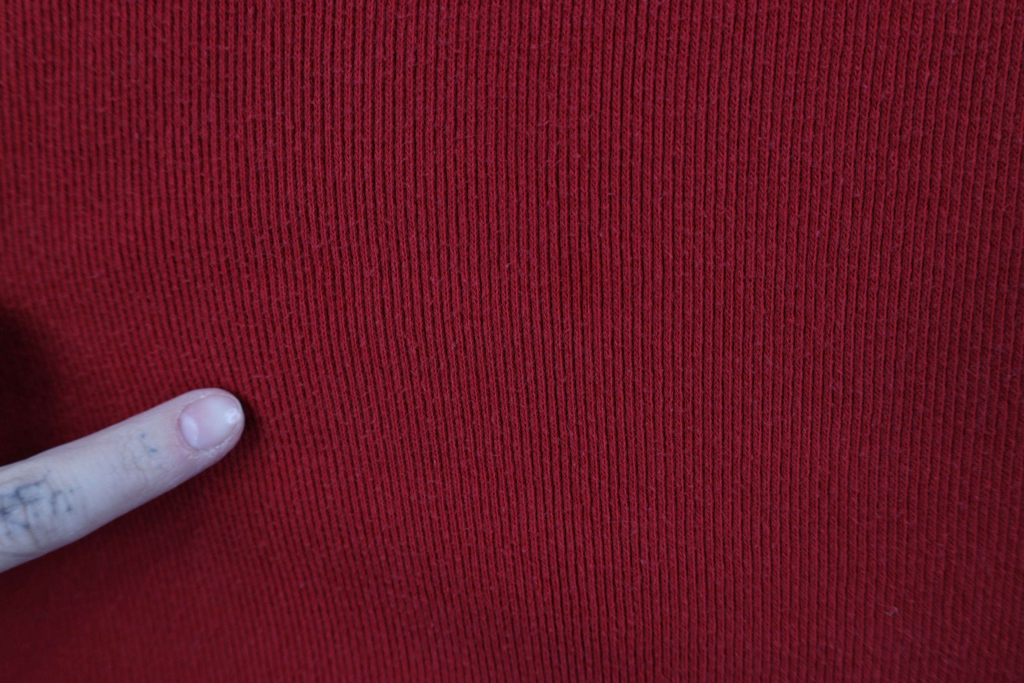 Levi's × Vintage Vintage 90s Levis Ribbed Knit Short Sleeve Henley T-Shirt Size US XL / EU 56 / 4 - 5 Thumbnail