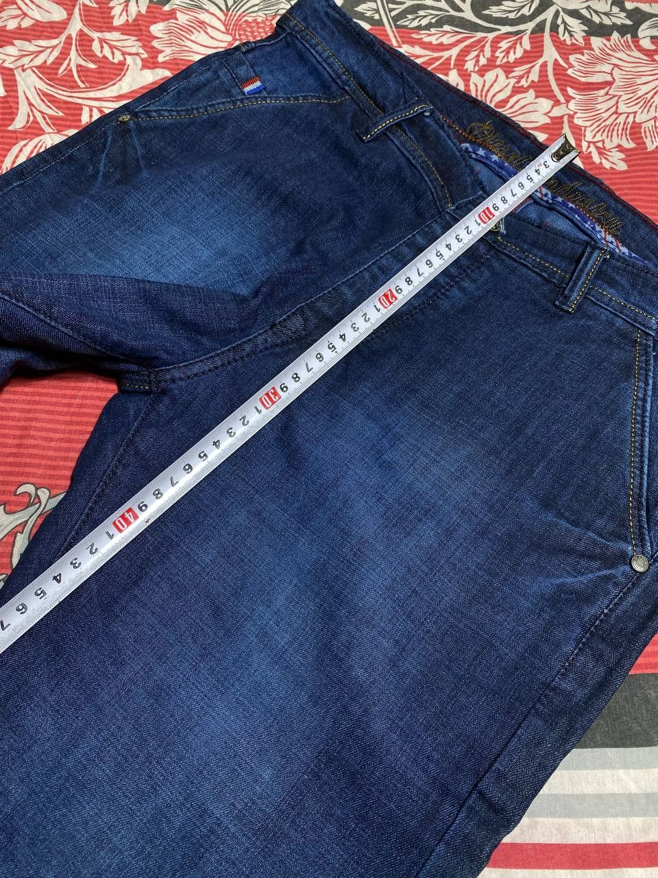 Japanese Brand Crazy Crash Dirty Baggy Faded Jean Japan Avant Garde Style Size US 36 / EU 52 - 22 Thumbnail