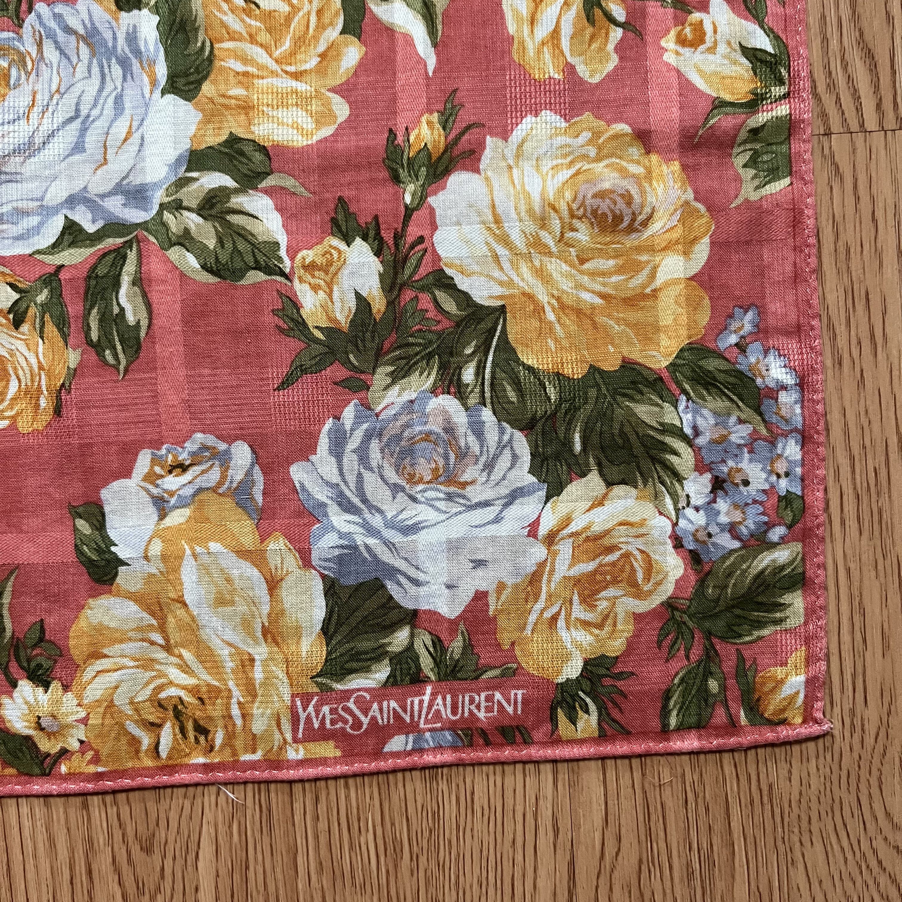 Yves Saint Laurent Vintage Yves Saint Laurent Handkerchief Size ONE SIZE - 2 Thumbnail