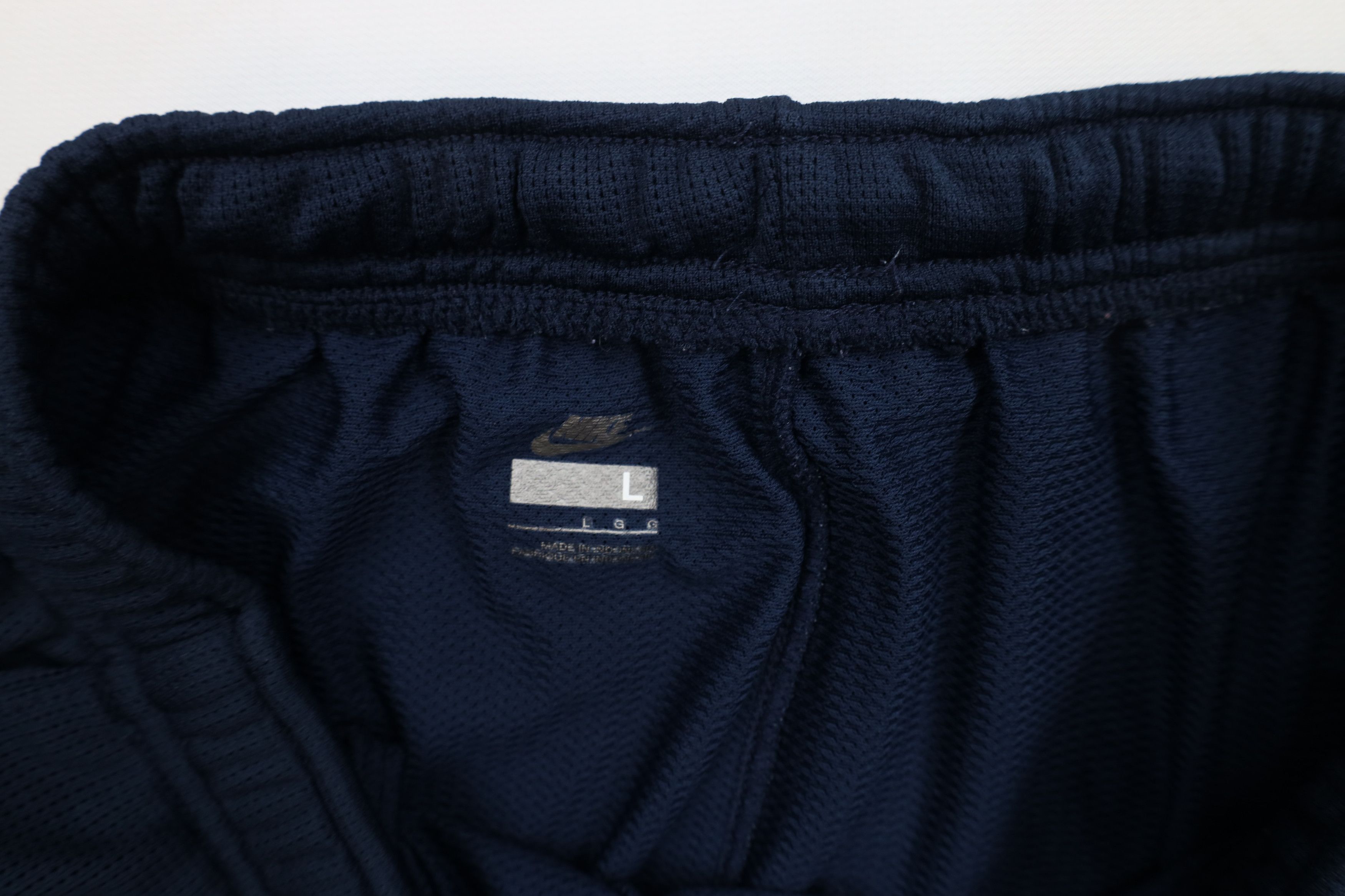 Nike × Vintage Vintage Nike Scott Mini Swoosh Thermal Knit Shorts Blue Size US 34 / EU 50 - 6 Thumbnail