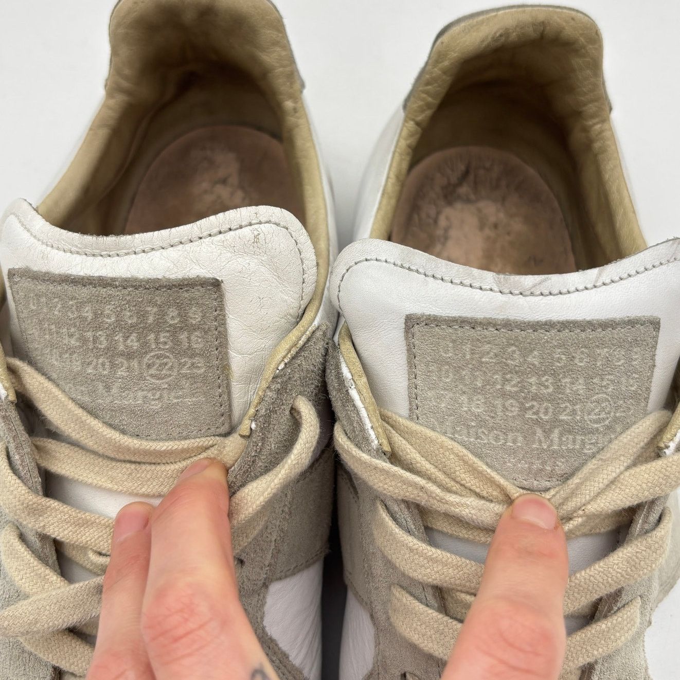 Maison Margiela Maison Margiela Low GAT Khaki Shoes Sneakers Men's 47 US 14 Size US 14 / EU 47 - 9 Thumbnail