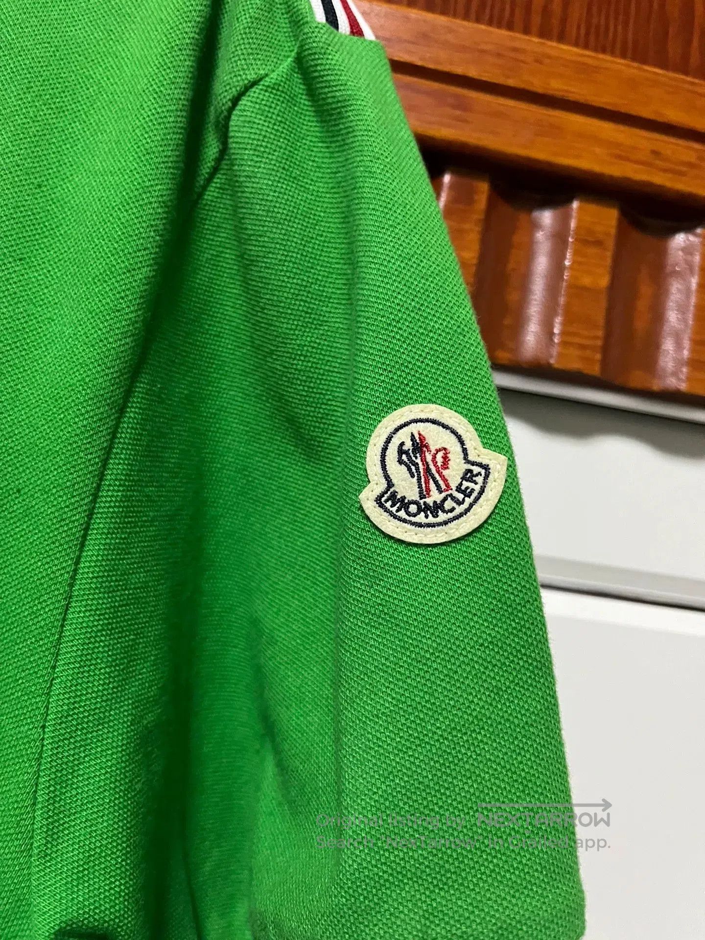 Moncler Moncler Men's Short Sleeve Polo Shirt. Size US XL / EU 56 / 4 - 3 Thumbnail