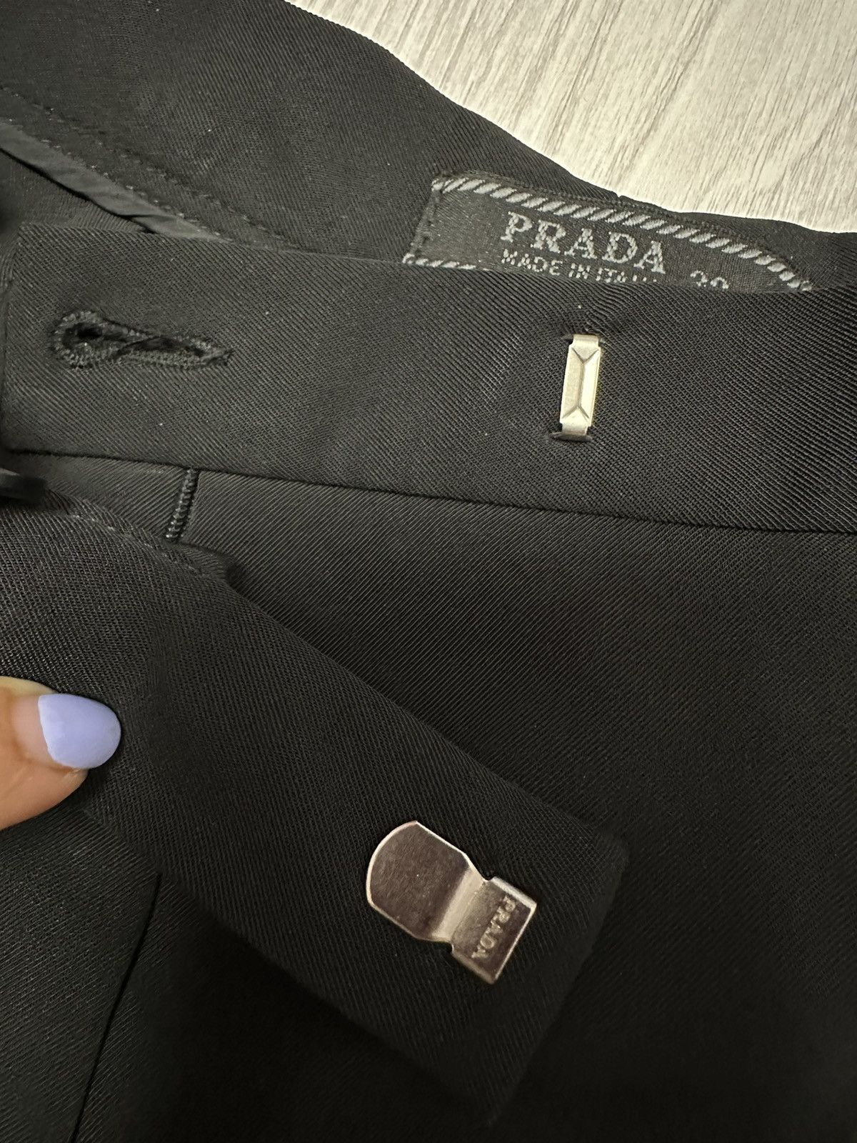Prada Prada classic black pants Size 27" / US 4 / IT 40 - 9 Thumbnail