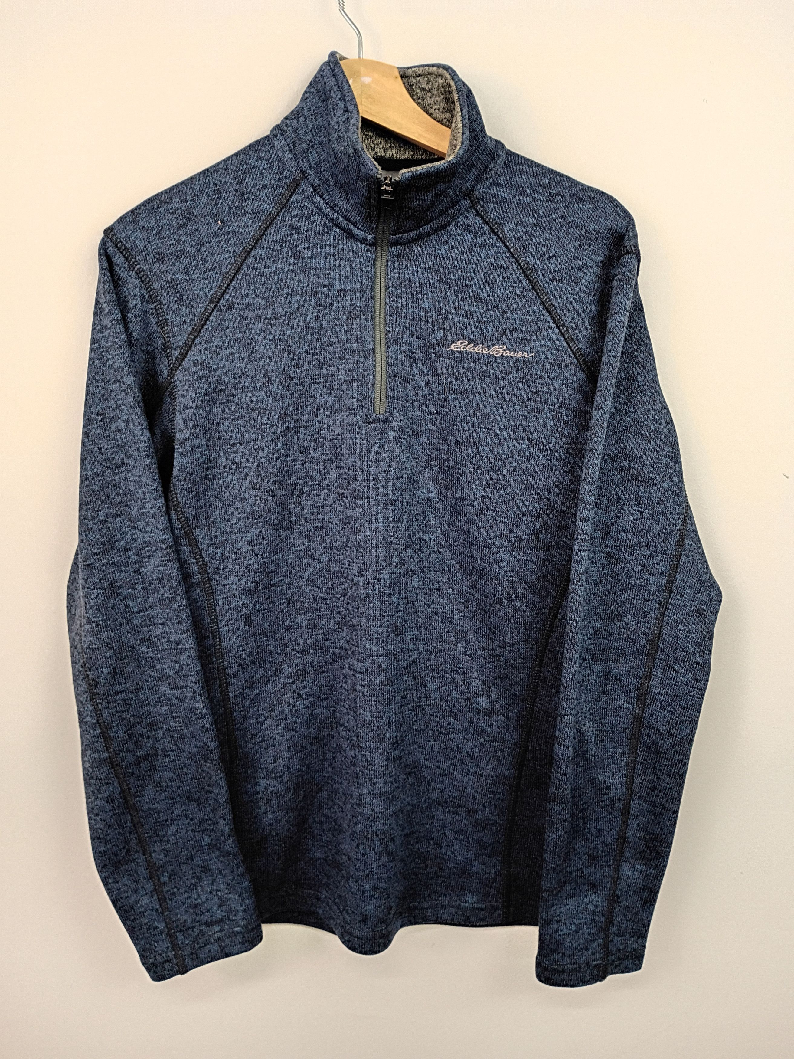 Vintage Vintage Y2K Eddie Bauer QuarterZip FLeece Size US M / EU 48-50 / 2 - 1 Thumbnail