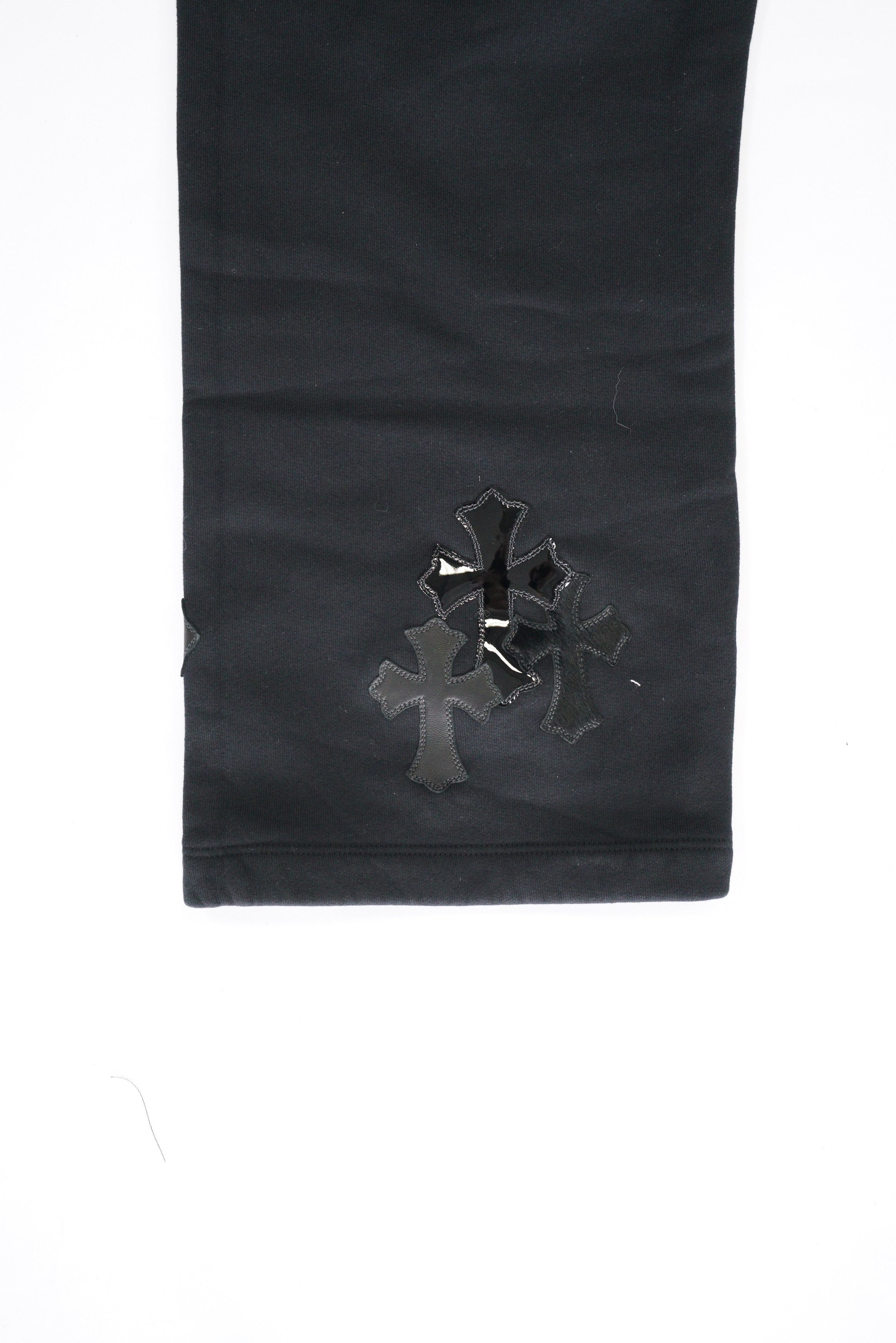Chrome Hearts Chrome Hearts Black Cross Patch Sweatpants Size US 32 / EU 48 - 9 Thumbnail