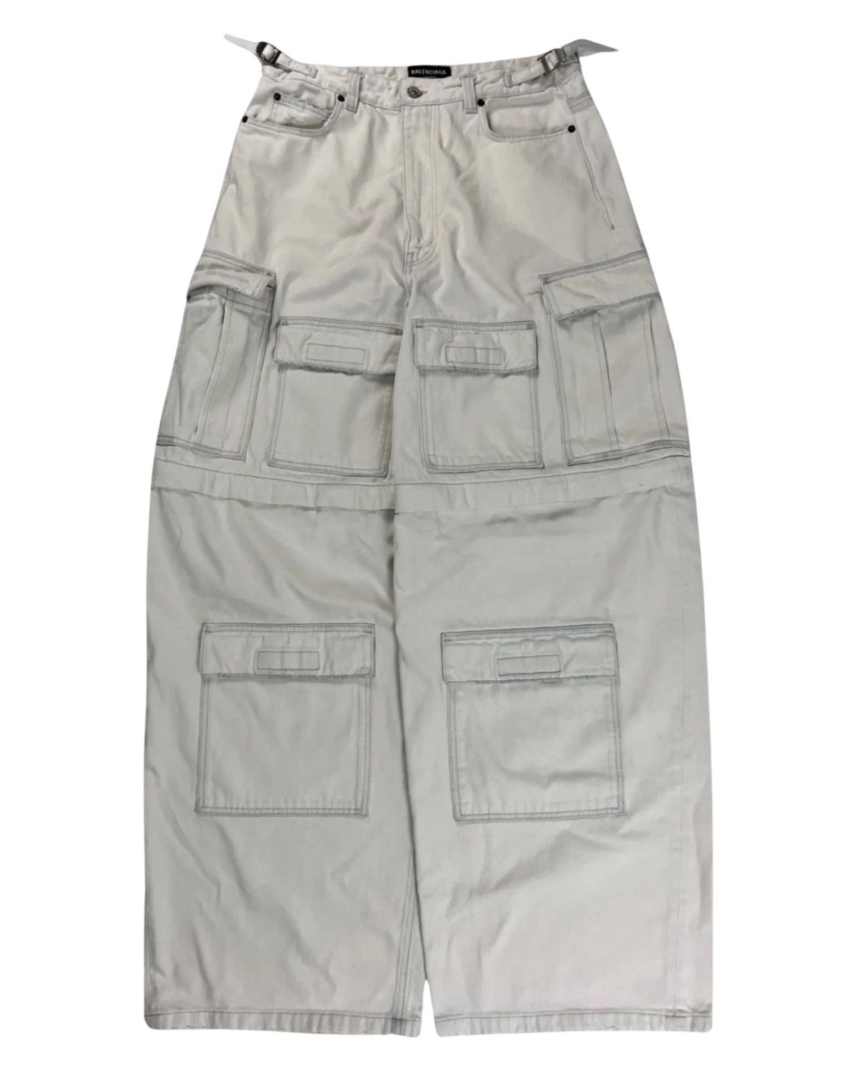 Balenciaga Balenciaga Zipable Baggy Cargo Pants Size US 32 / EU 48 - 1 Thumbnail