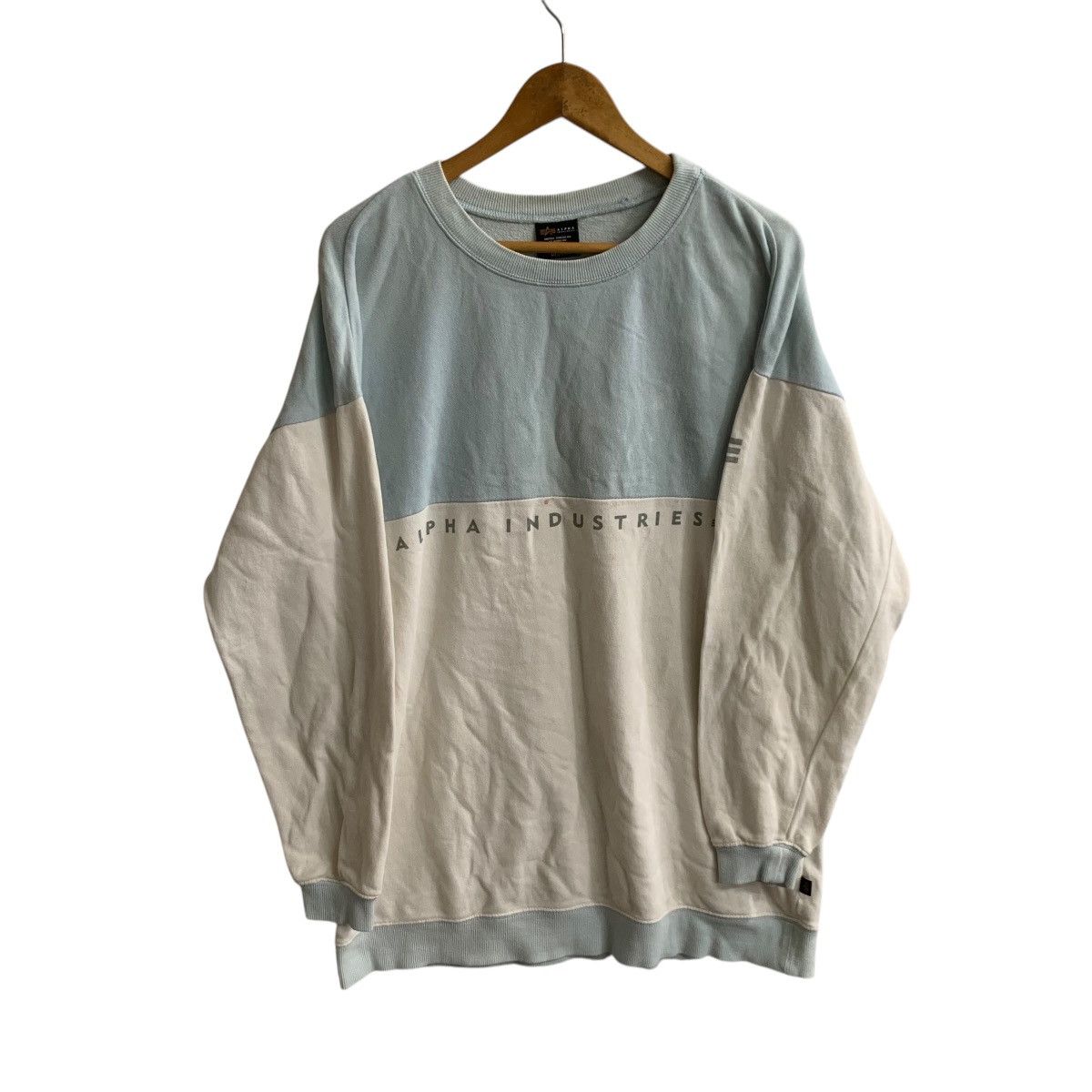 Alpha Industries × Vintage Alpha Industries Sweatshirt Large Size Vintage Size US L / EU 52-54 / 3 - 1 Thumbnail
