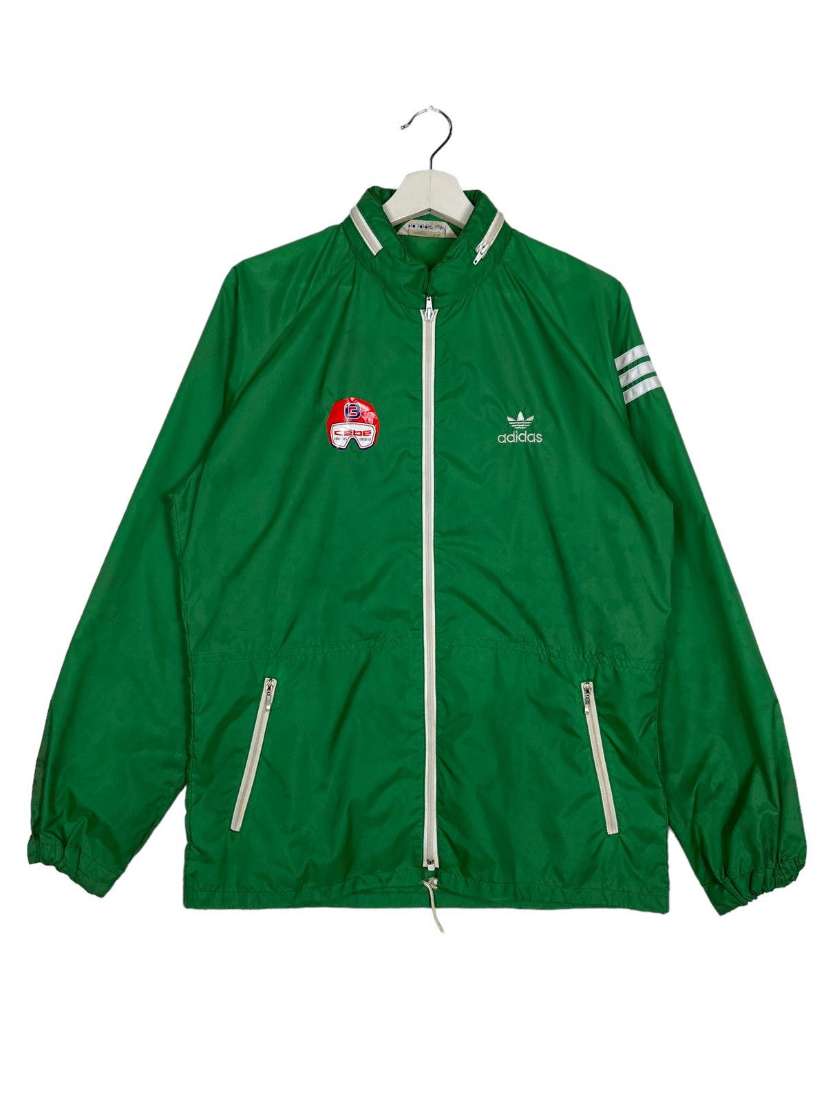 Adidas 🔥 70s TRUE VINTAGE ADIDAS WINDBREAKER Size US L / EU 52-54 / 3 - 1 Thumbnail