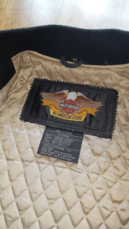 Harley Davidson × Vintage SICK Cancun Harley Davidson Embroidered Leather Jacket Size US M / EU 48-50 / 2 - 24 Thumbnail
