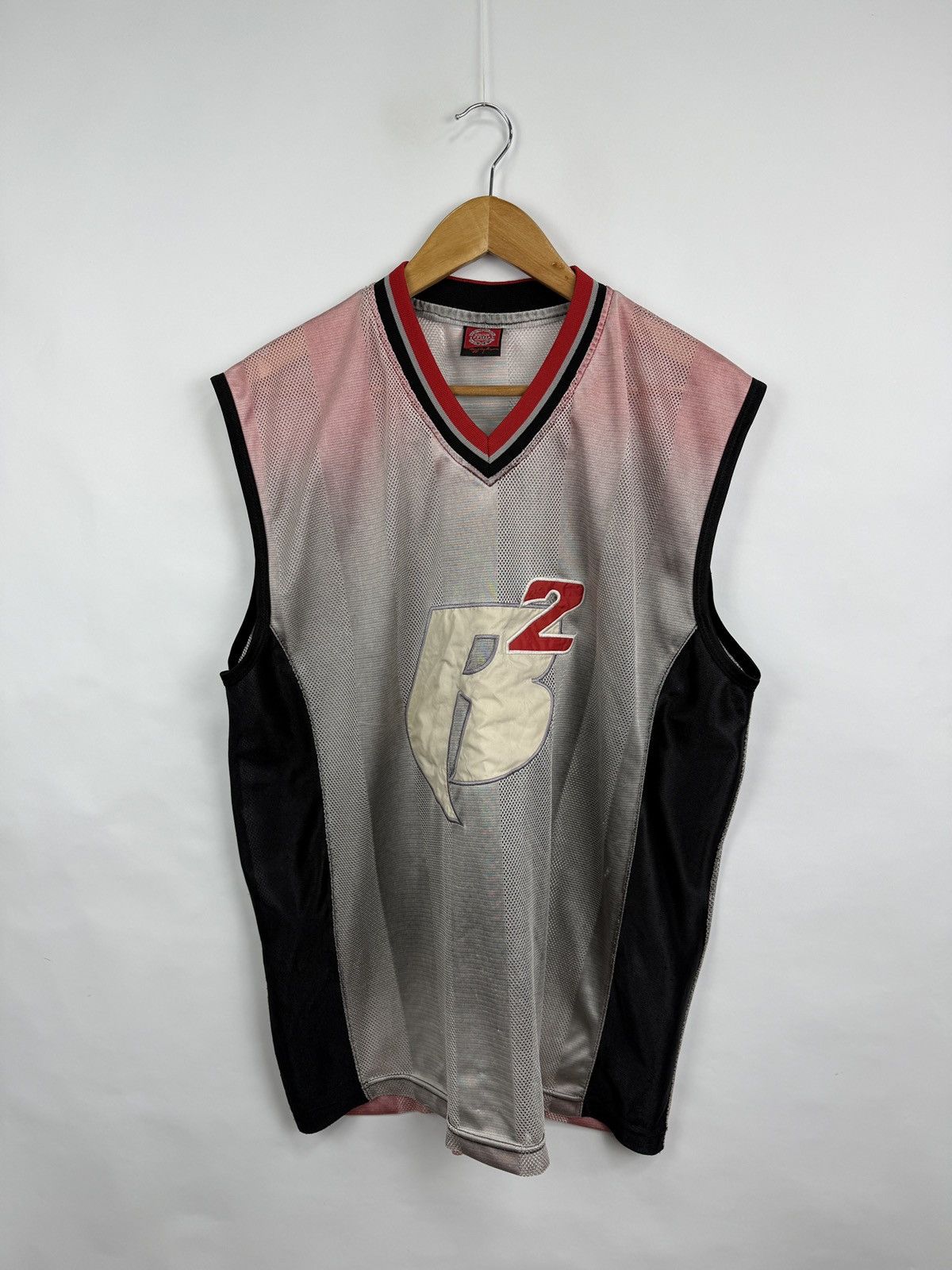 Ruff Ryders 🇺🇸 Vintage 90s Ruff Ryders DMX Basketball Jersey Rare Retro Size US L / EU 52-54 / 3 - 3 Thumbnail