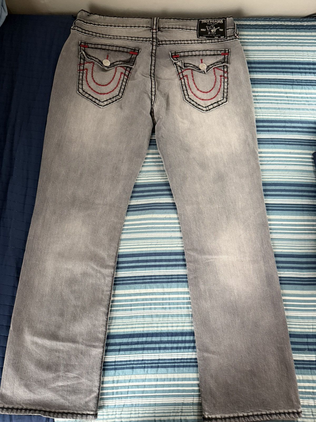 True Religion Billy Super T Bootcut TR Jeasn Size US 38 / EU 54 - 4 Thumbnail