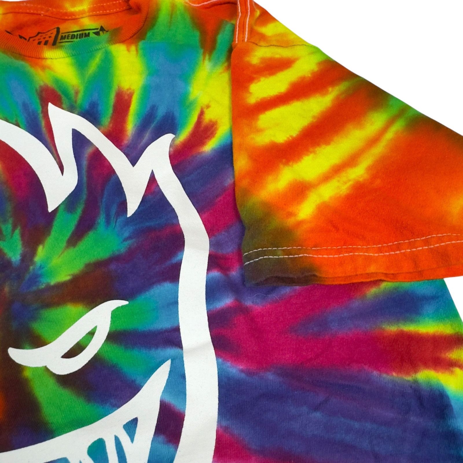 Spitfire Spitfire Wheels Men's Tye Dye Bighead Tie Skate T-Shirt M Size US M / EU 48-50 / 2 - 4 Thumbnail