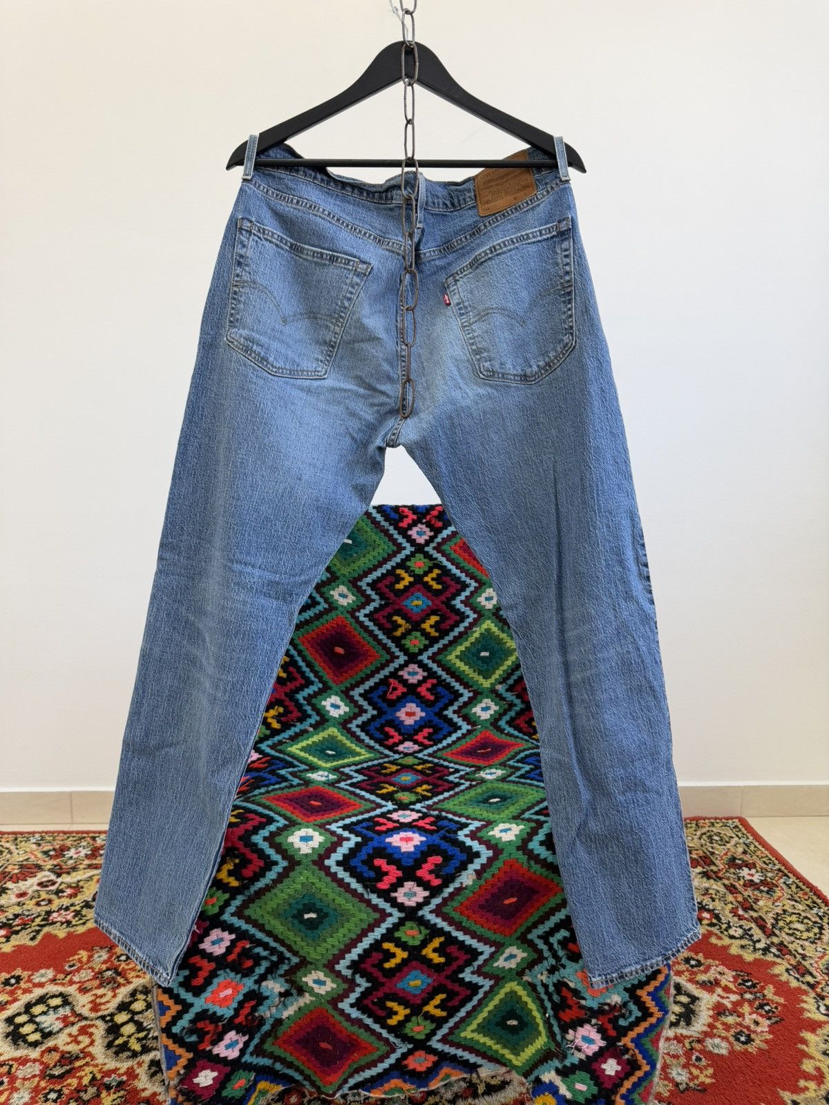 Hedi Slimane Vintage Dior Hedi Slimane Style Washed Denim Jeans Size US 32 / EU 48 - 1 Thumbnail