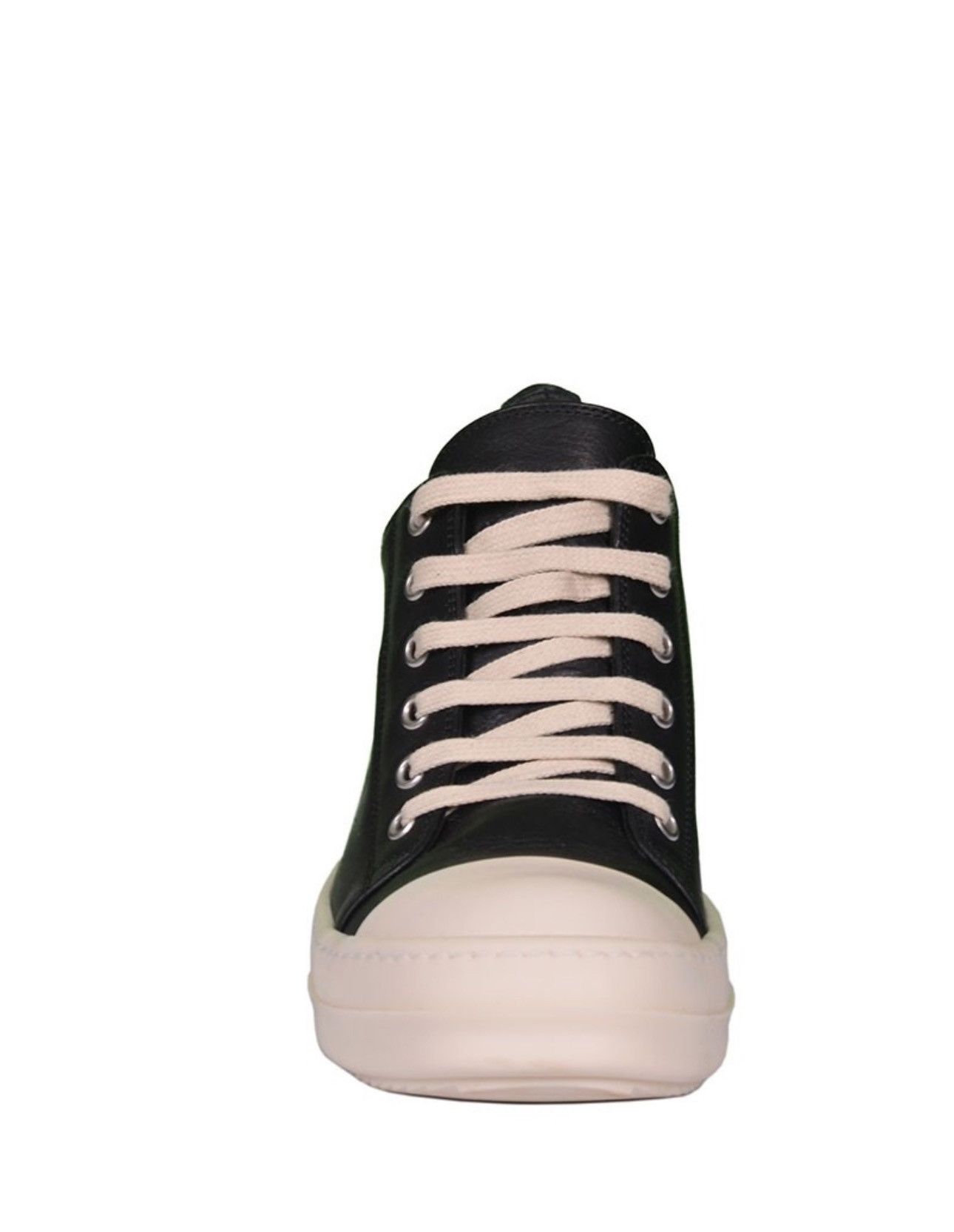 Rick Owens Last Rick Owens Leather Ramones Low Round Toe Sneakers Size US 10 / IT 40 - 5 Thumbnail