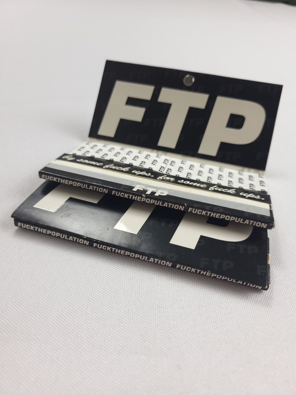 Fuck The Population FTP King Size Jumbo Rolling Papers - Set Of 2 (2024) Size ONE SIZE - 2 Thumbnail
