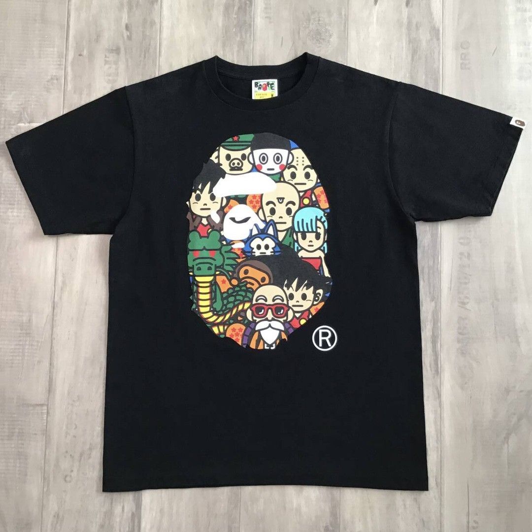 Bape BAPE × Dragon Ball Big Head MILO T-shirt a bathing ape Size US M / EU 48-50 / 2 - 1 Thumbnail