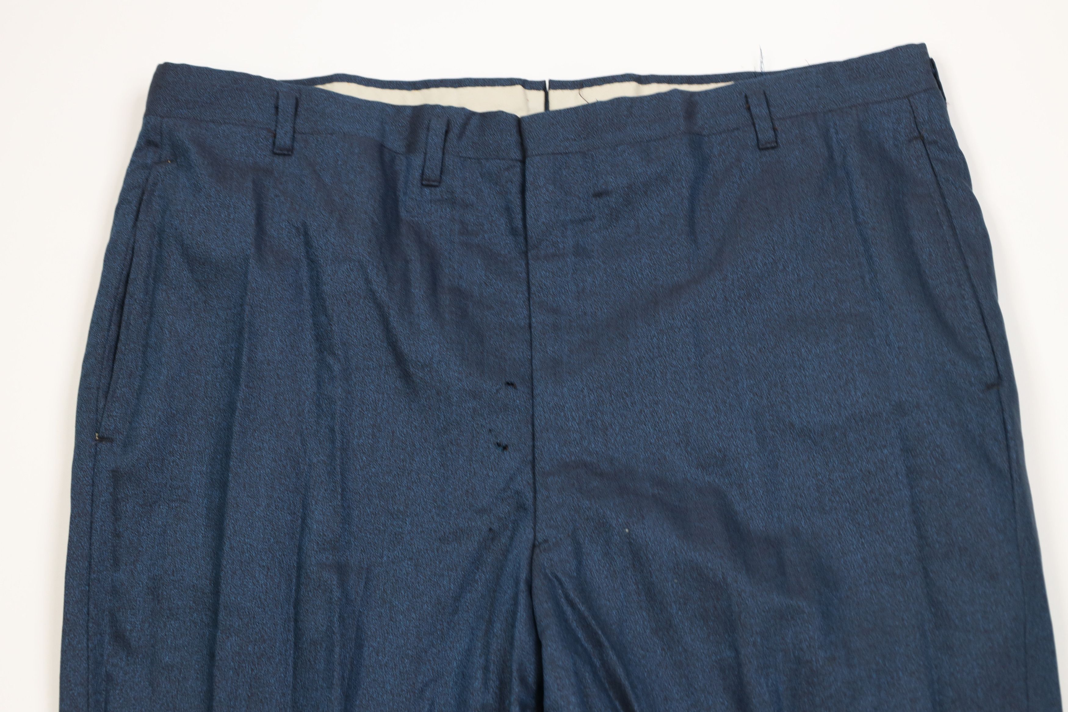 Vintage Vintage 50s 60s Rockabilly Wool Rayon Gabardine Chino Pants Size US 38 / EU 54 - 2 Thumbnail