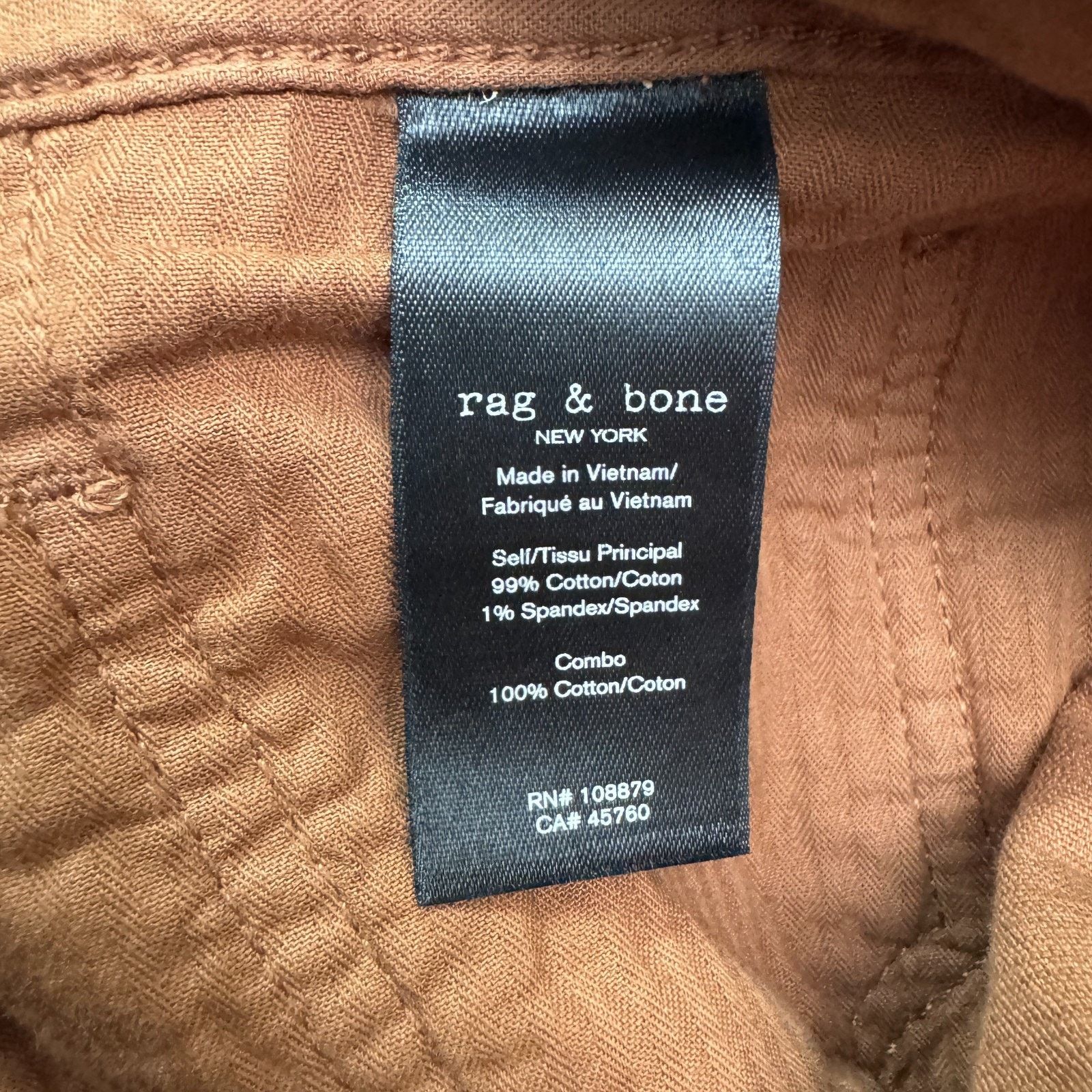 Rag & Bone Rag & Bone Fit 2 5 Pocket Brown Corduroy Pants Mens 28 X 29 Size US 28 / EU 44 - 11 Thumbnail