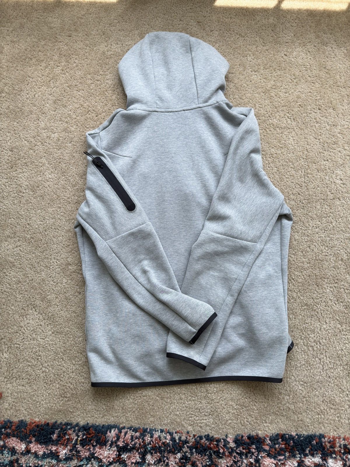 Nike Nike Tech Fleece Men’s Dark Grey Heather/Black Size US XL / EU 56 / 4 - 4 Thumbnail