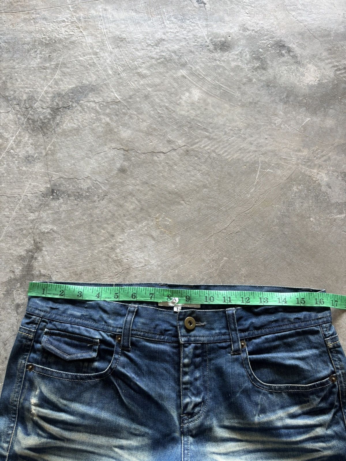 Hysteric Glamour DIABRO flare rusty mudmax mudwash whiskered japanese grunge Size US 32 / EU 48 - 16 Thumbnail