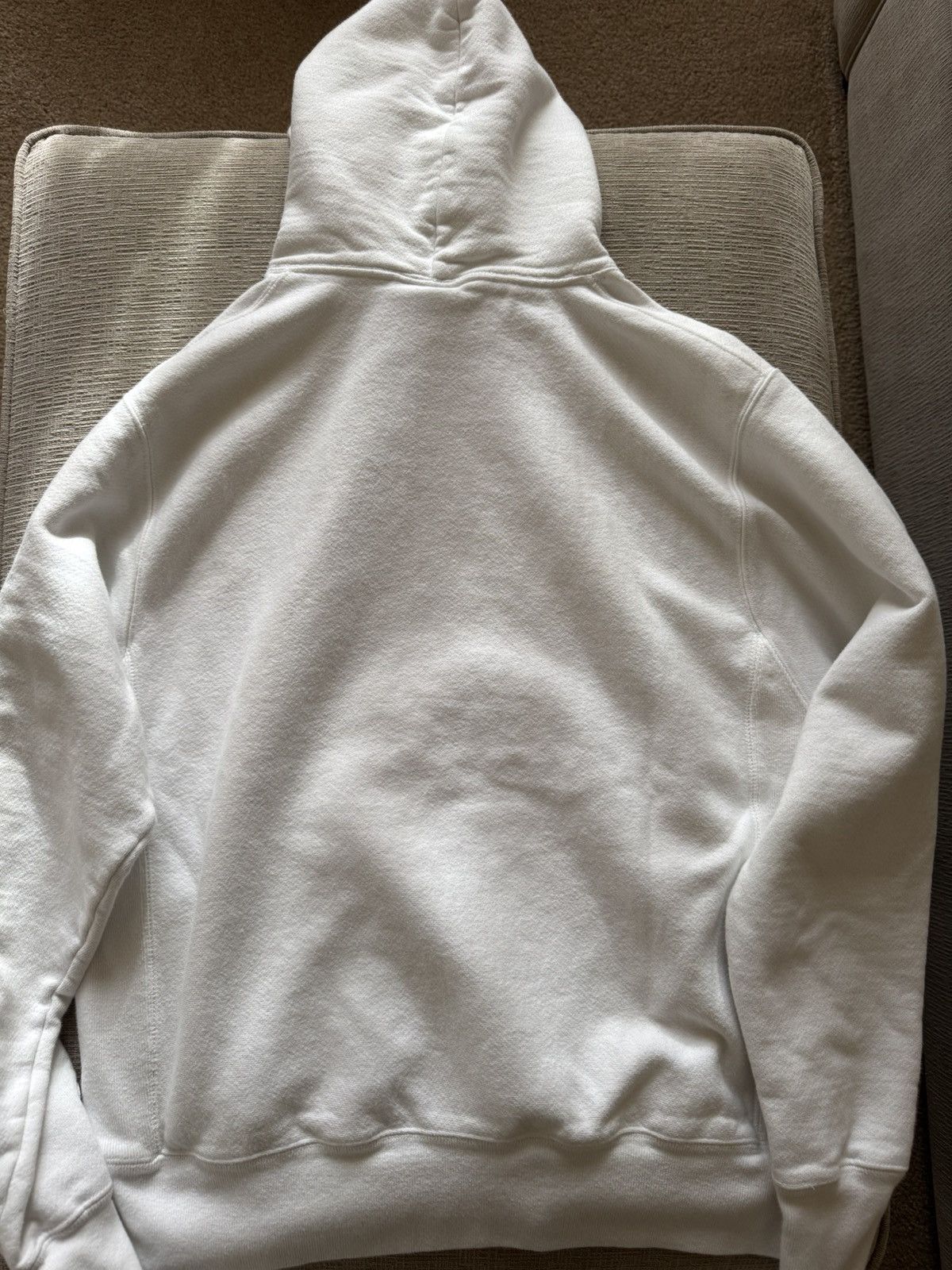 Champion Champion Reverse Weave White Hoodie - Vintage Style Size US M / EU 48-50 / 2 - 5 Thumbnail