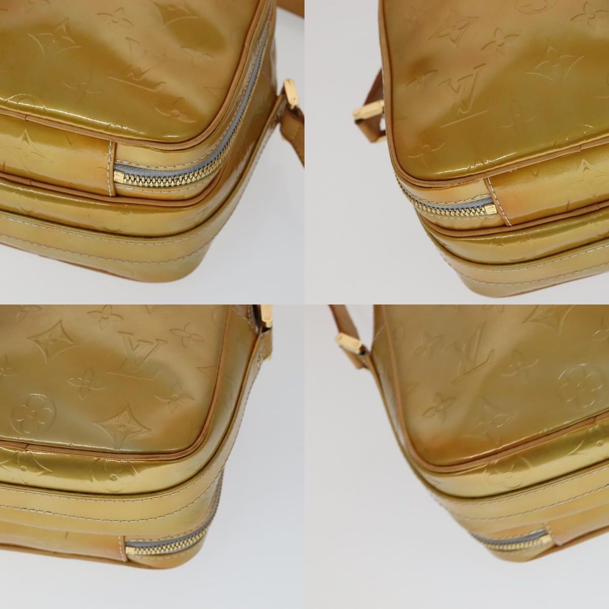 Louis Vuitton LOUIS VUITTON Monogram Vernis Wooster Shoulder Bag Gris Size ONE SIZE - 10 Thumbnail