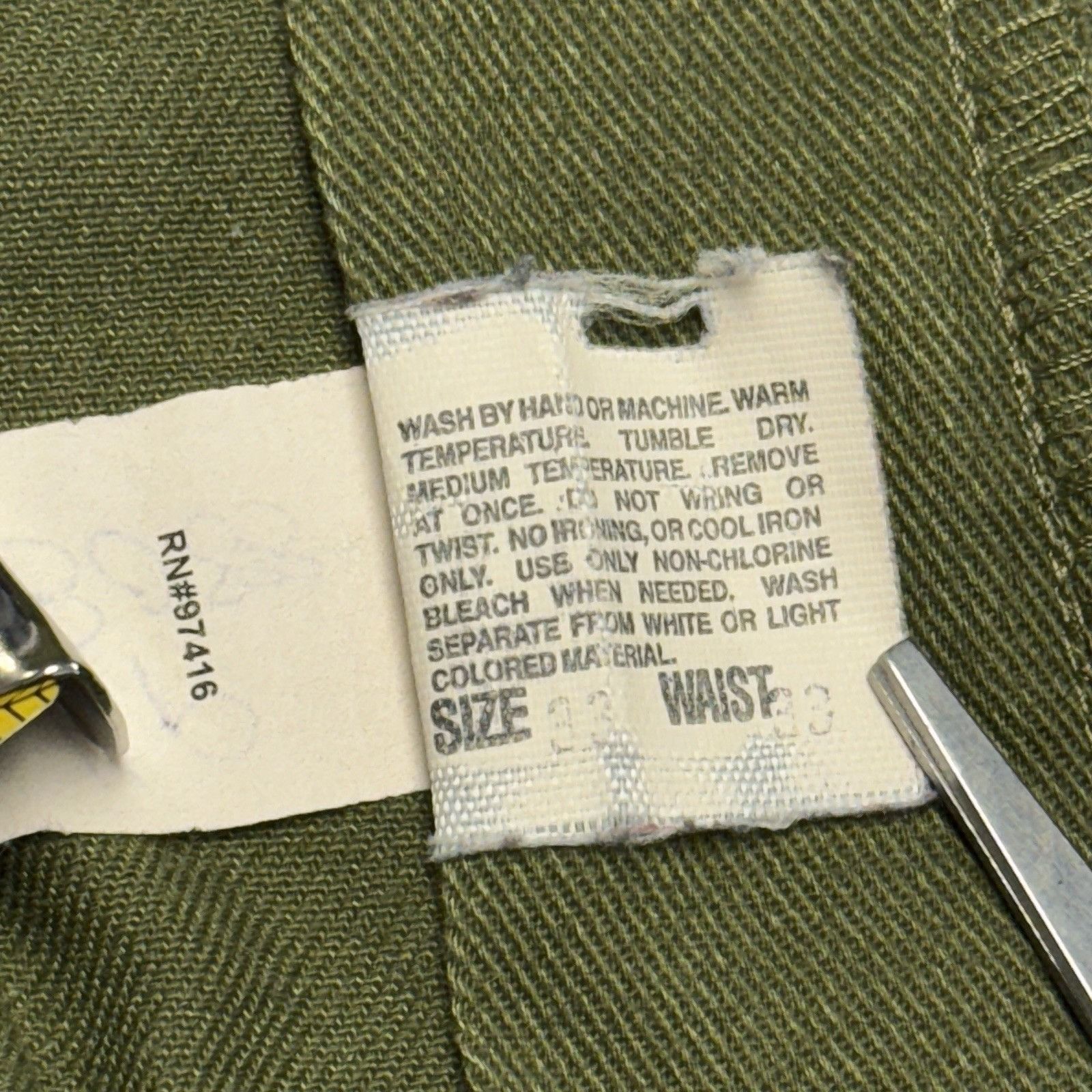 Vintage Vintage Boy Scouts of America Pants Mens 33x33 Green Officia Size US 33 - 13 Thumbnail