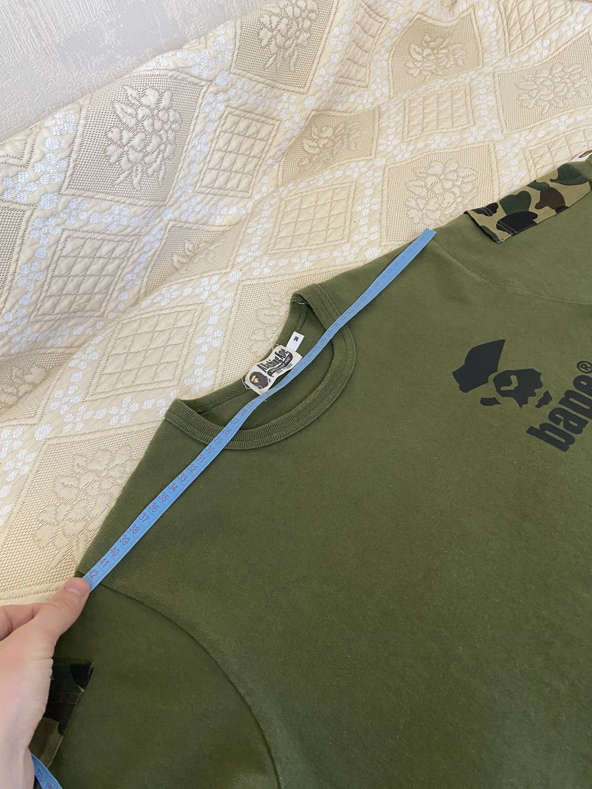Bape 🔥 Bape Camo Monogram Shirt A Bathing Ape Pockets Logo Y2K Size US M / EU 48-50 / 2 - 12 Thumbnail