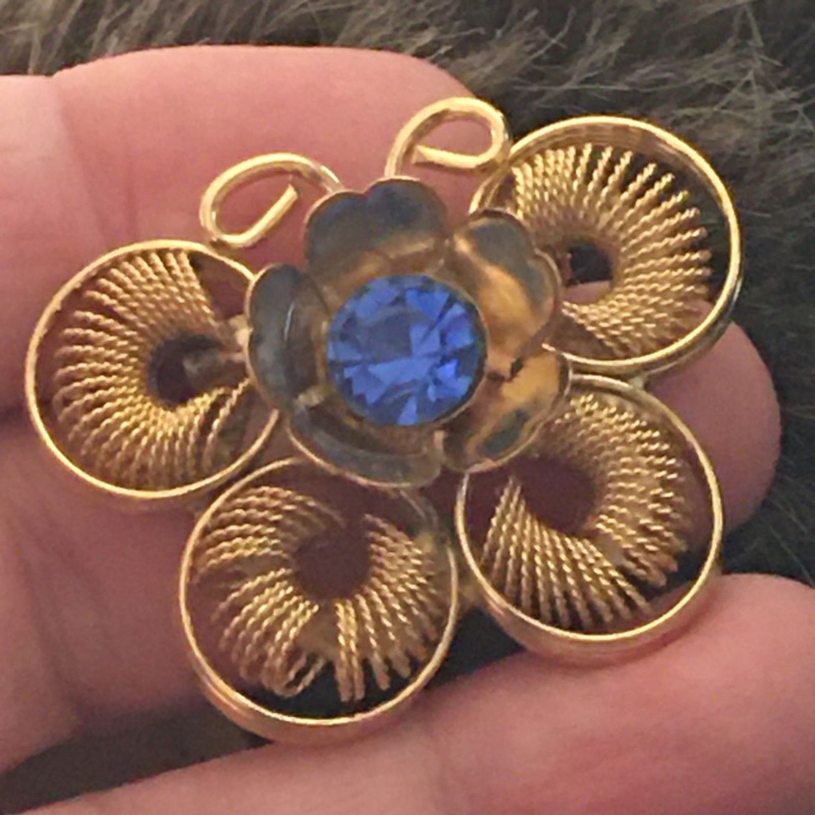 Vintage Vintage 60s new old stock gold butterfly brooch Size ONE SIZE - 6 Thumbnail