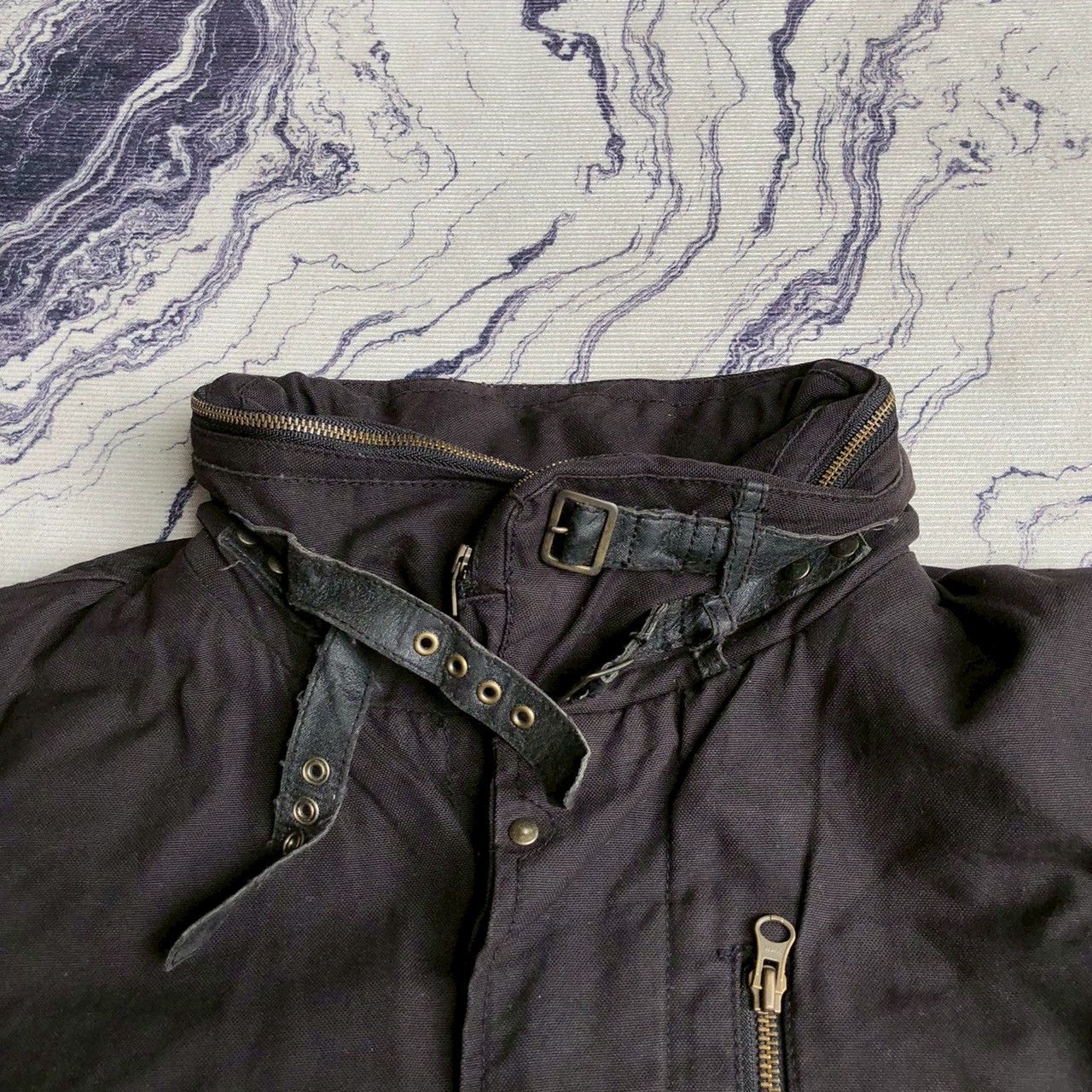 PPFM Vintage Y2K PPFM Tactical Jacket Hidden Hood Black Size US M / EU 48-50 / 2 - 6 Thumbnail