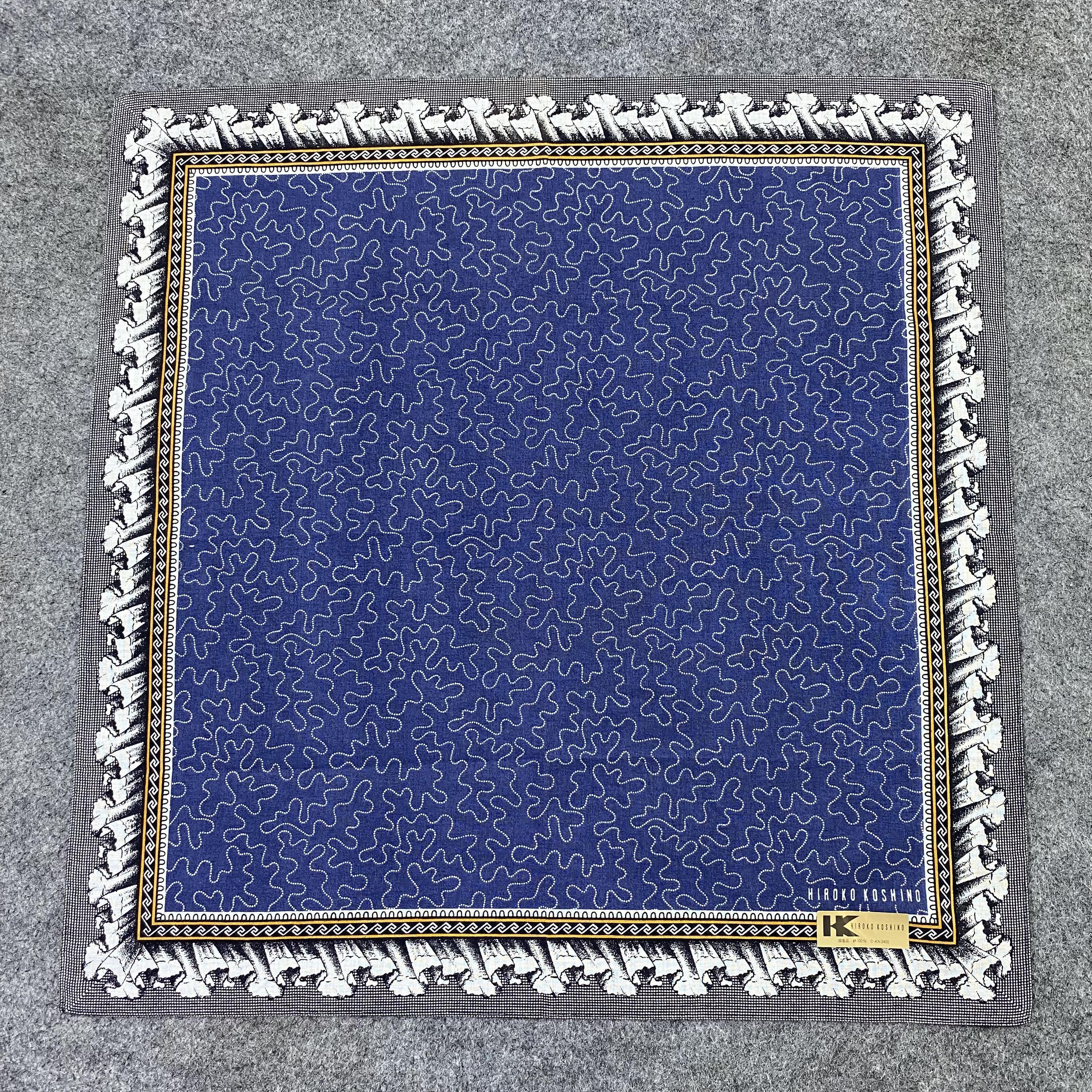 Japanese Brand Hiroko Koshino Handkerchief / Bandana / Neckerchief-B2393 Size ONE SIZE - 3 Thumbnail