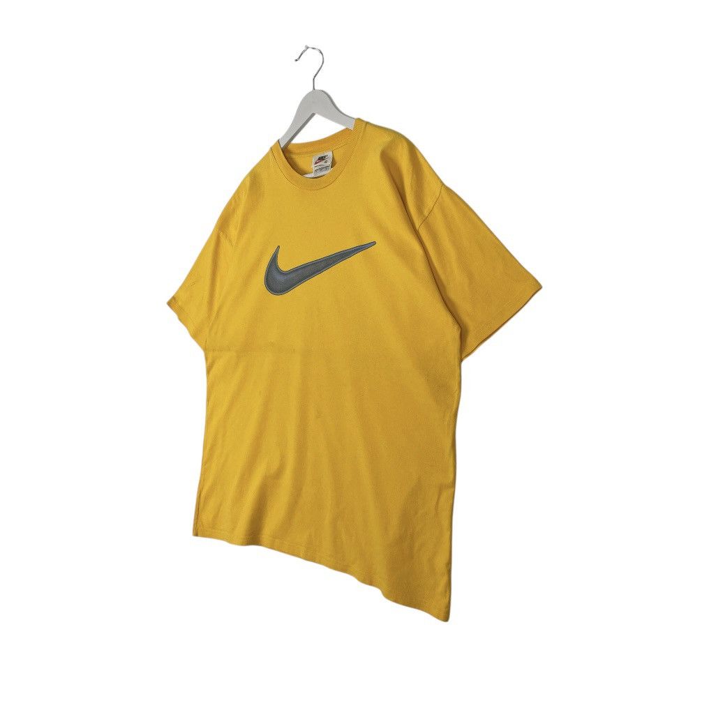 Designer × Vintage vintage Nike T-shirt 90s y2k shirt swoosh center big vtg - Size US L / EU 52-54 / 3 - 2 Thumbnail