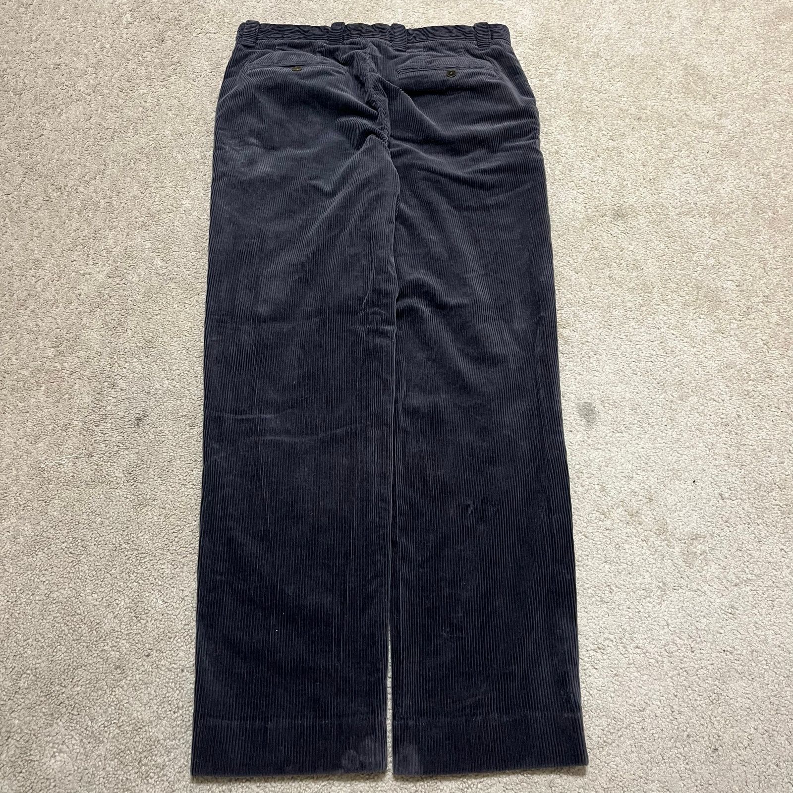 Brooks Brothers Vintage Brooks Brothers Thick Corduroy Grey Pants 33Wx31L Size US 32 / EU 48 - 2 Thumbnail