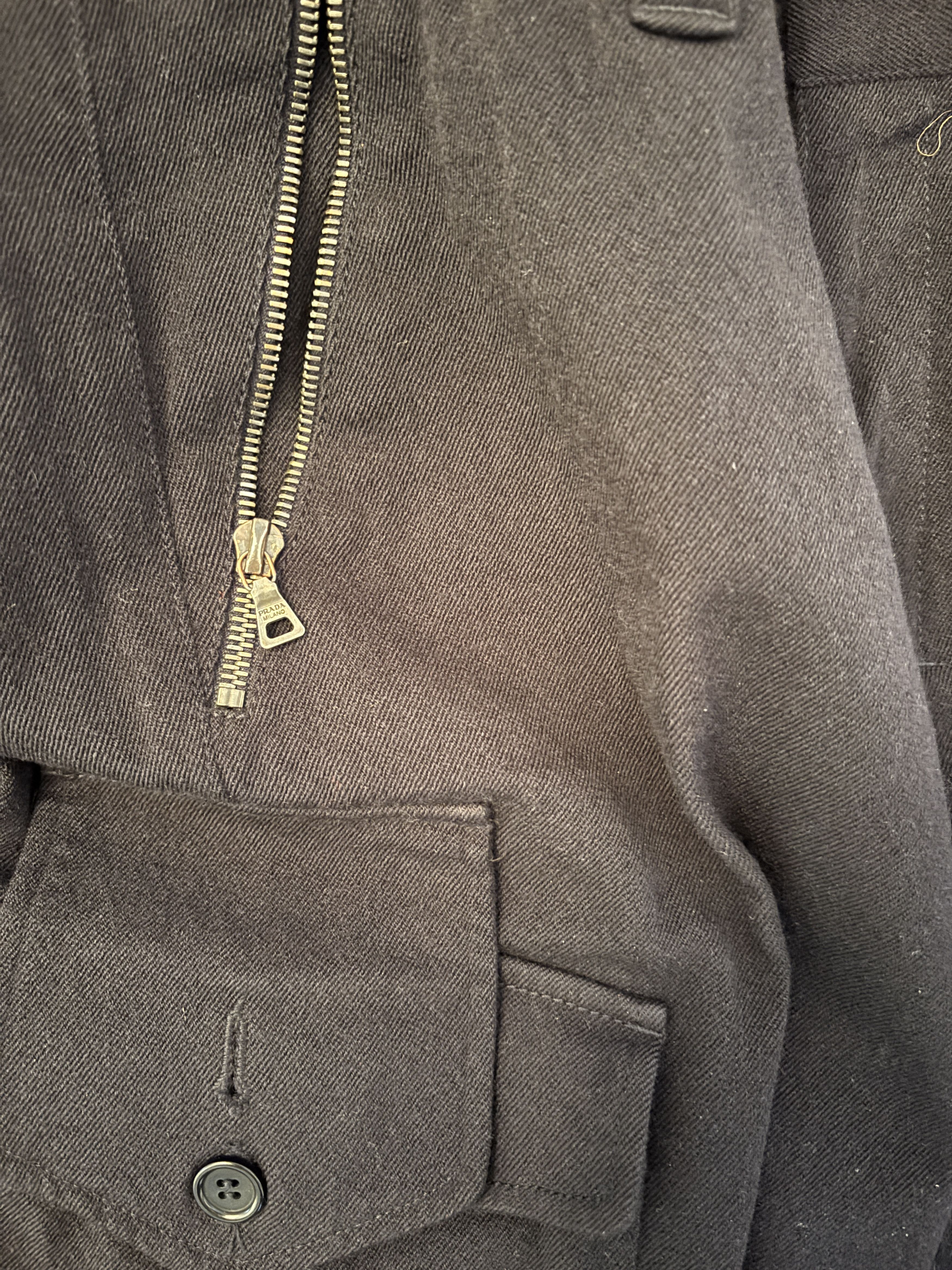 Prada Prada Wool Military Cargo Pants Size US 34 / EU 50 - 7 Thumbnail